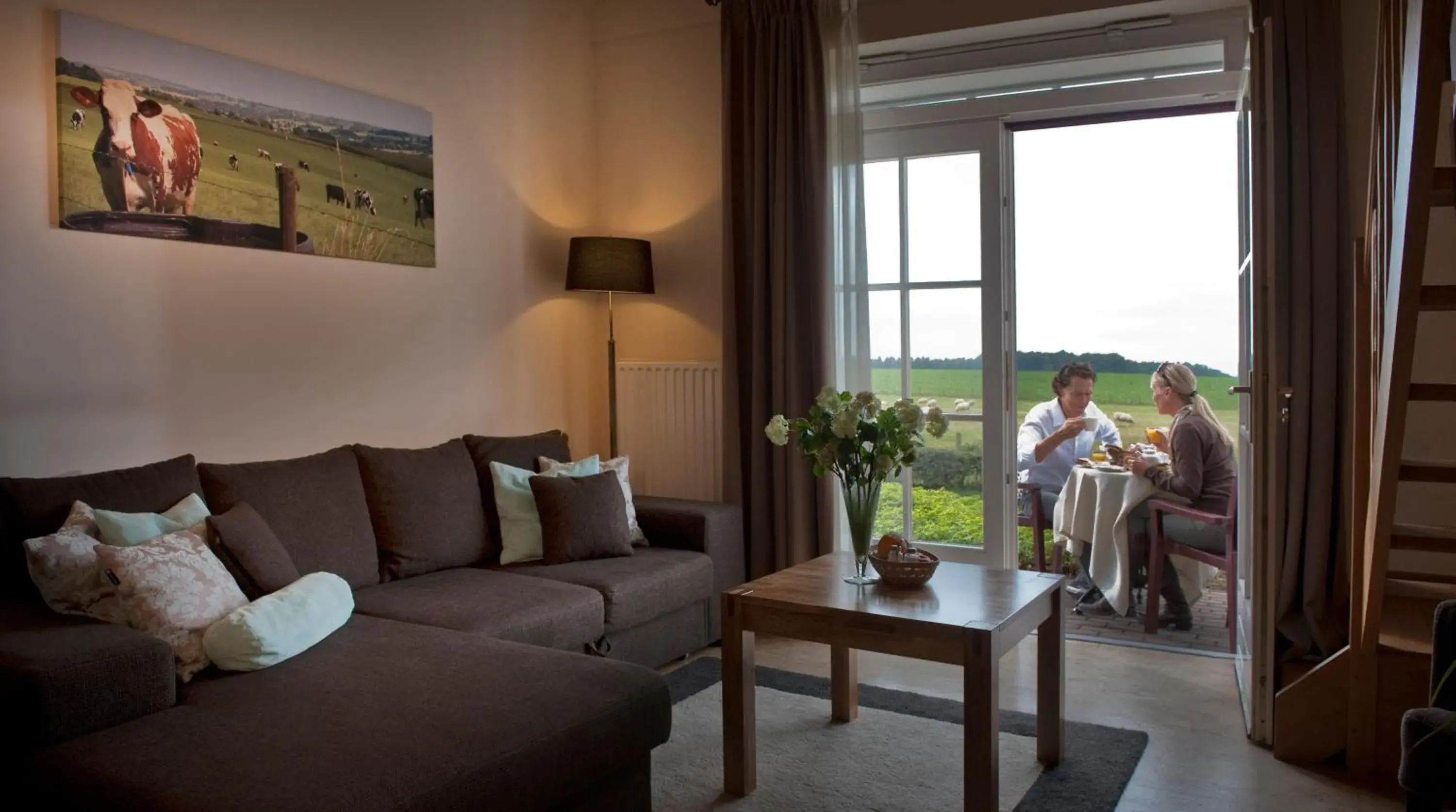 Comfort Double Room - single occupancy - Split Level with View and Terrace in Hotel Gerardushoeve Comfort Double Room - single occupancy - Split Level with View and Terrace in Hotel Gerardushoeve