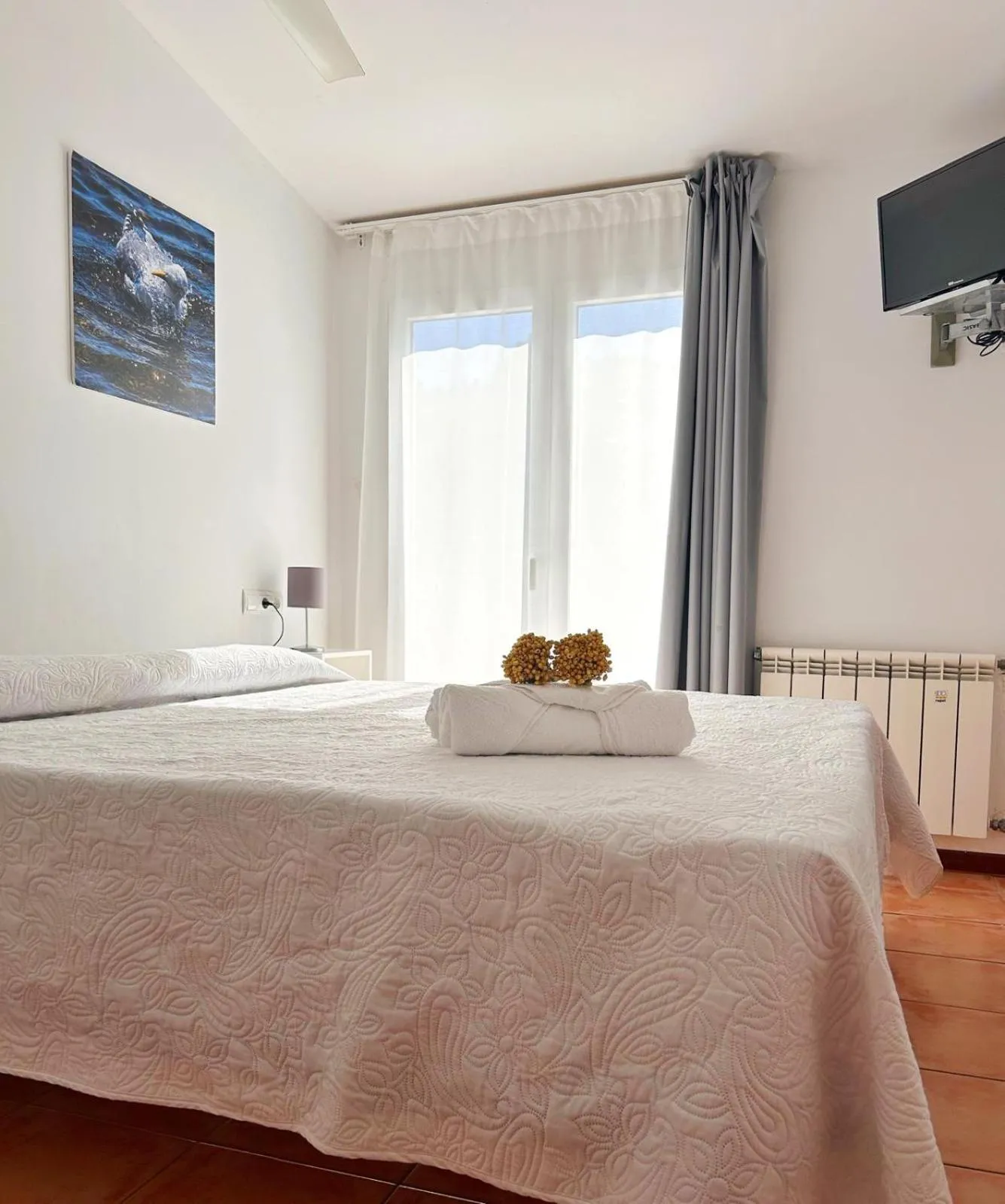 Bed in Hotel Can Pepin