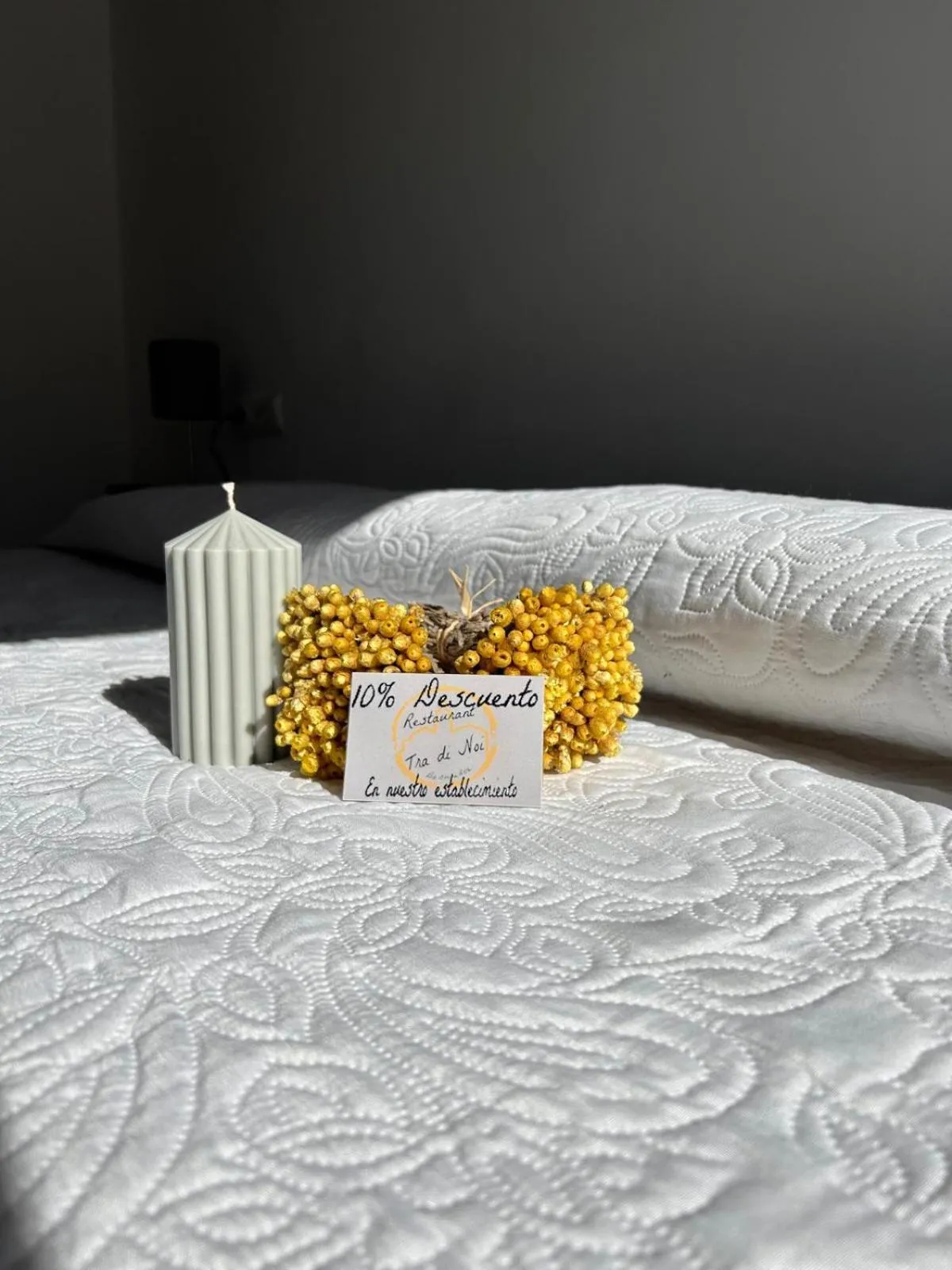 Bed in Hotel Can Pepin