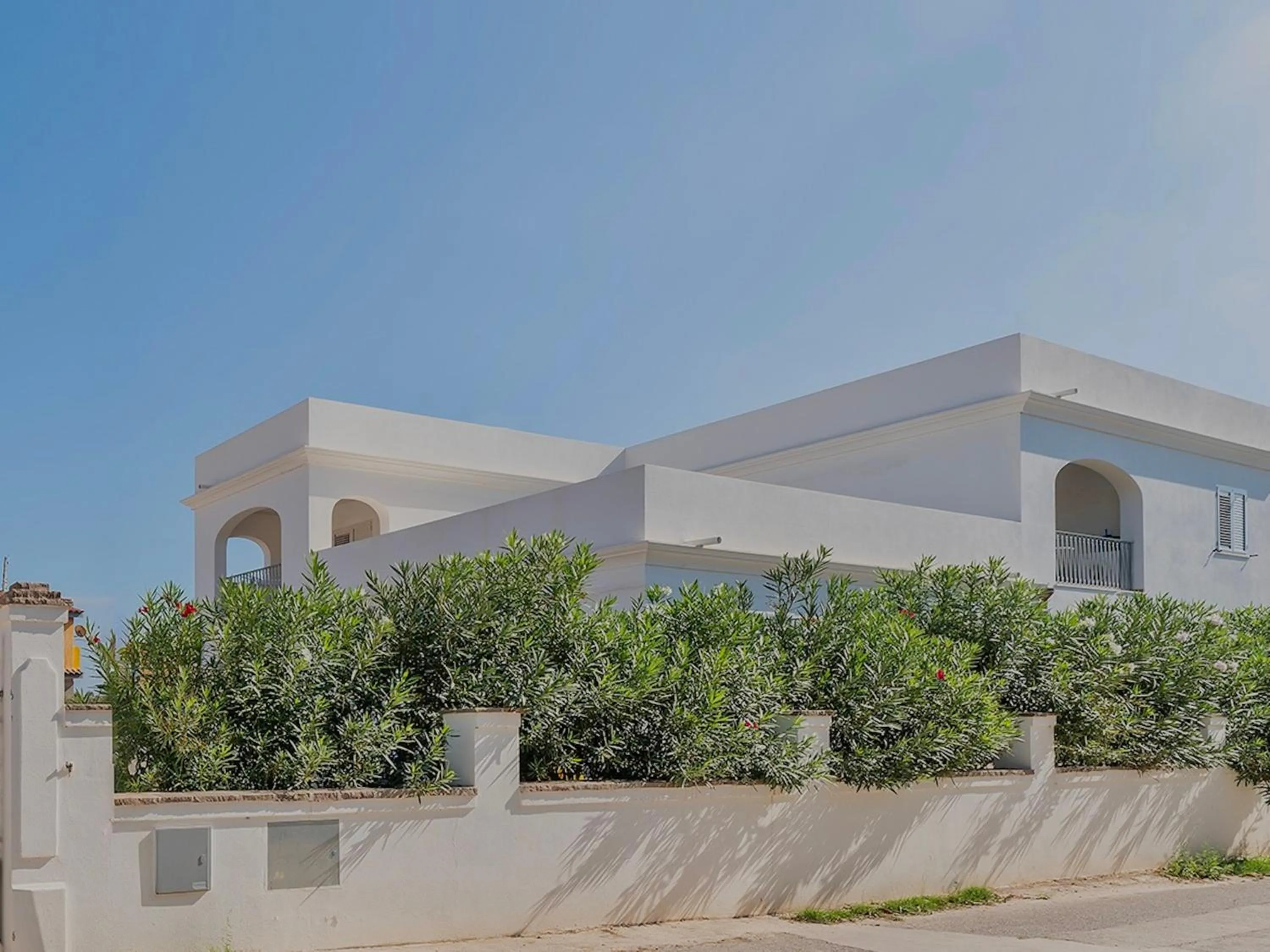 Property building in Apartments with air conditioning in Orosei