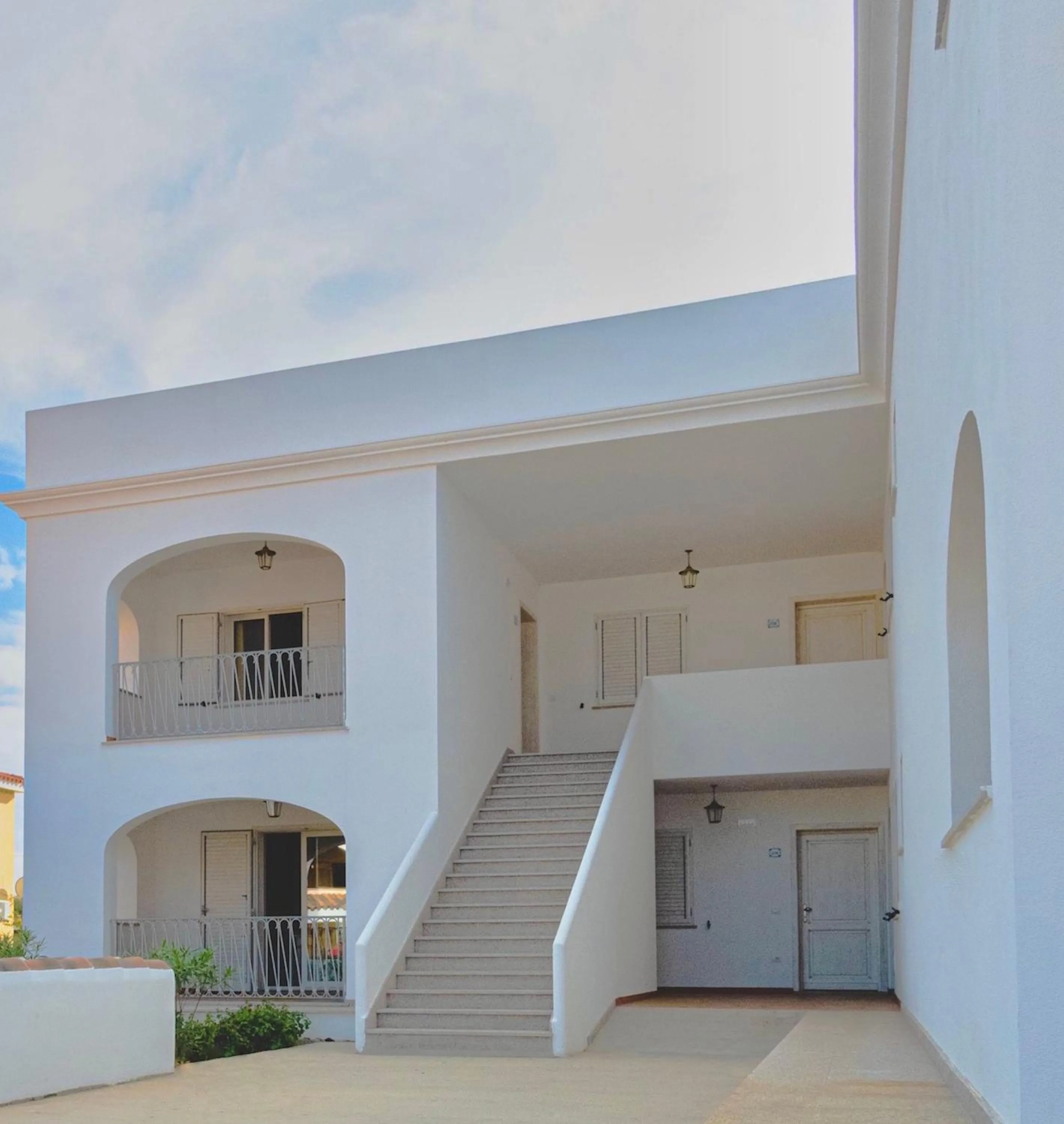 Property building in Apartments with air conditioning in Orosei