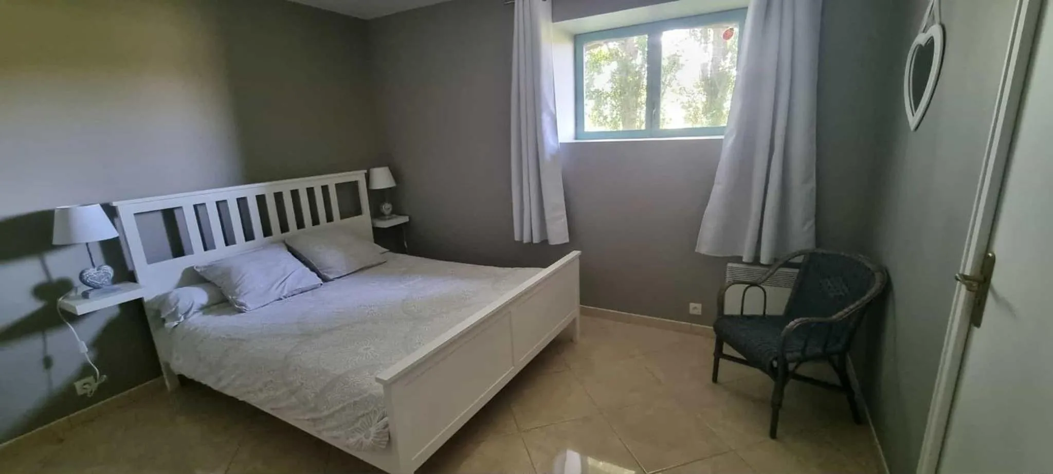 Bed in Gite Couesnon