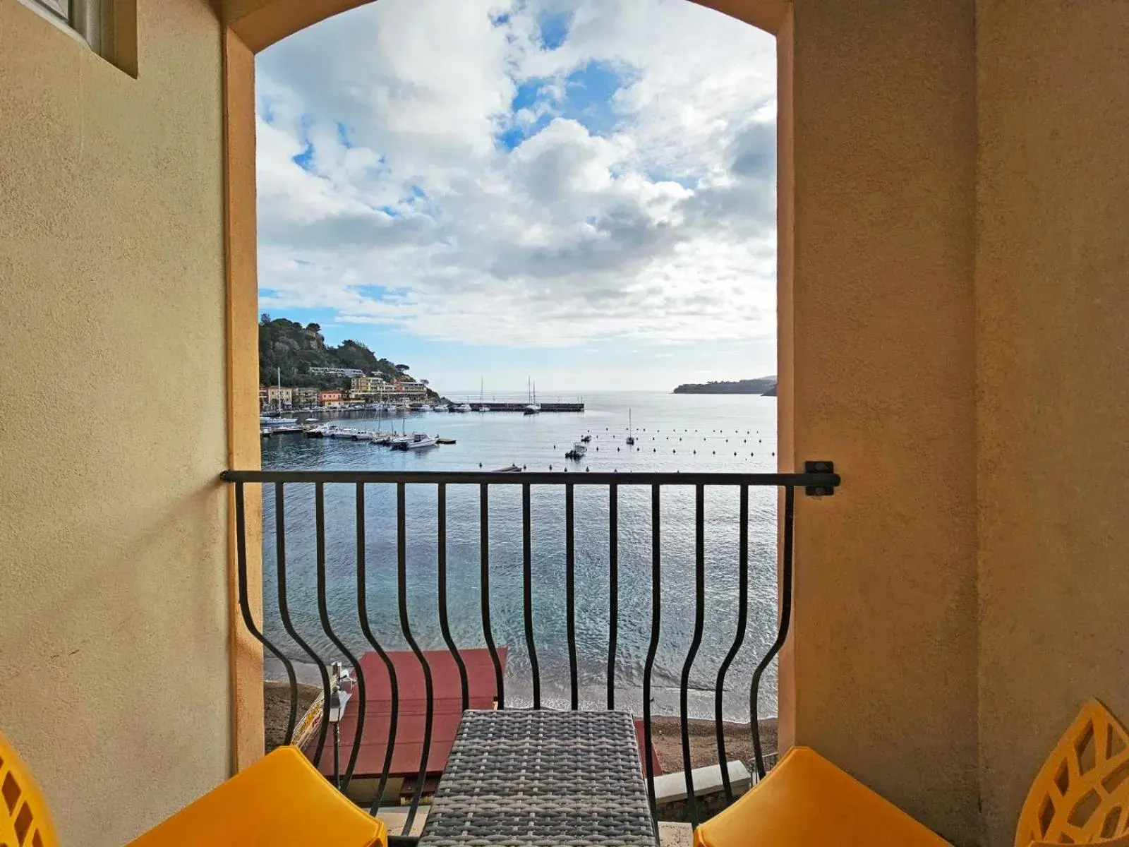 Double or Twin Room with Balcony and Sea View - single occupancy in Hotel l'Approdo Double or Twin Room with Balcony and Sea View - single occupancy in Hotel l'Approdo