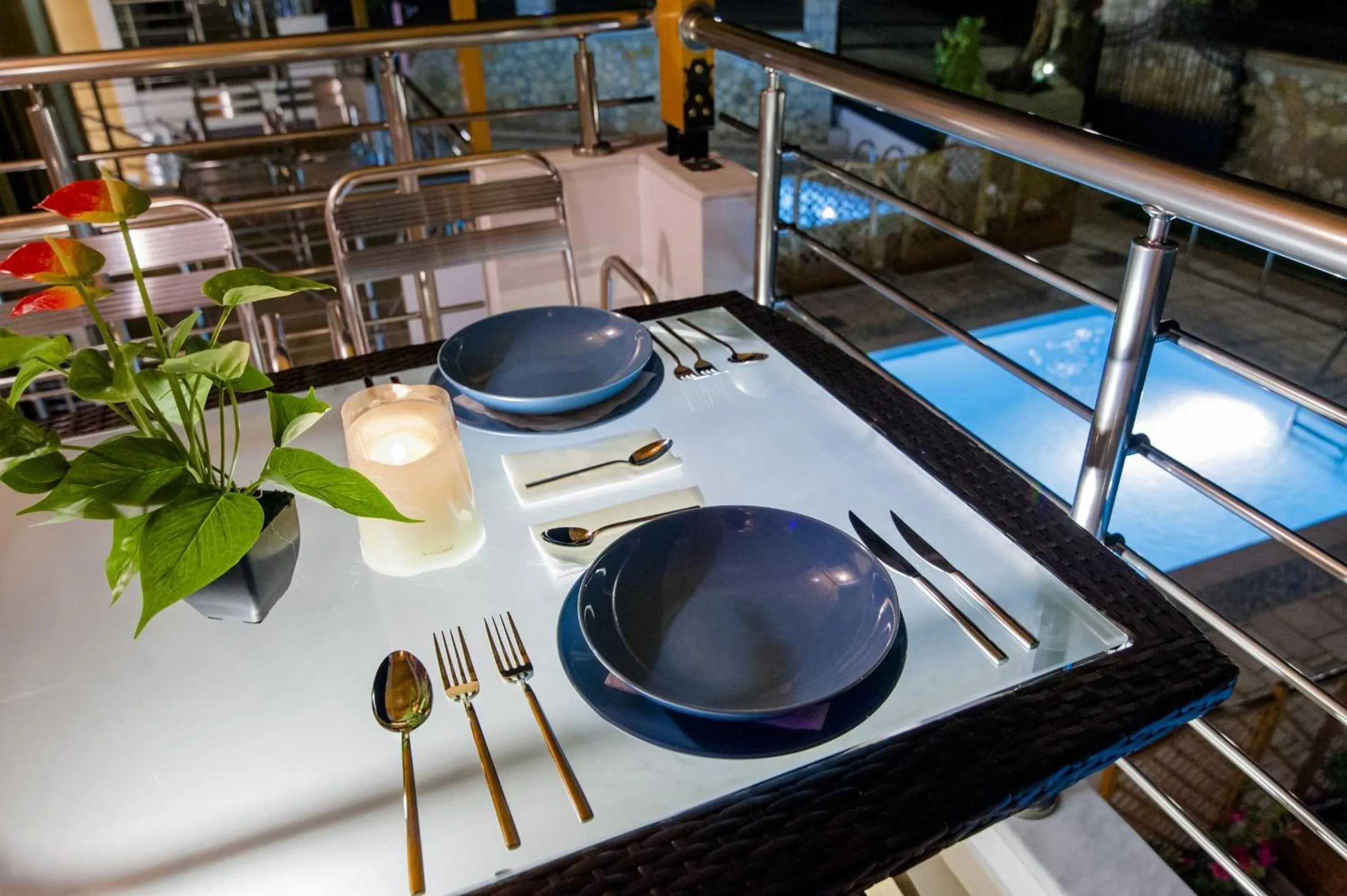 Patio in All Saints Villas