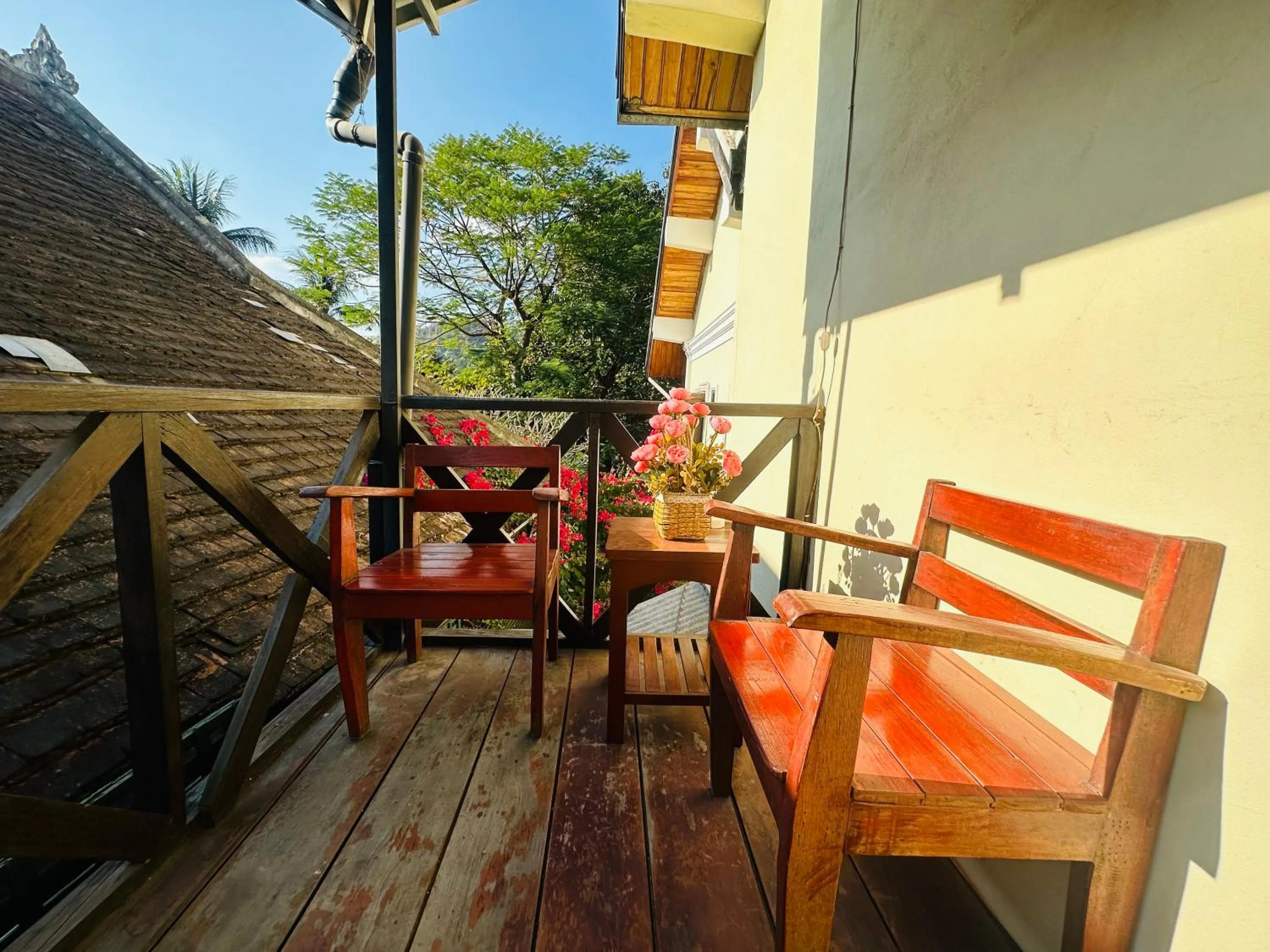 Patio in Anisa Mekong Riverside Villa
