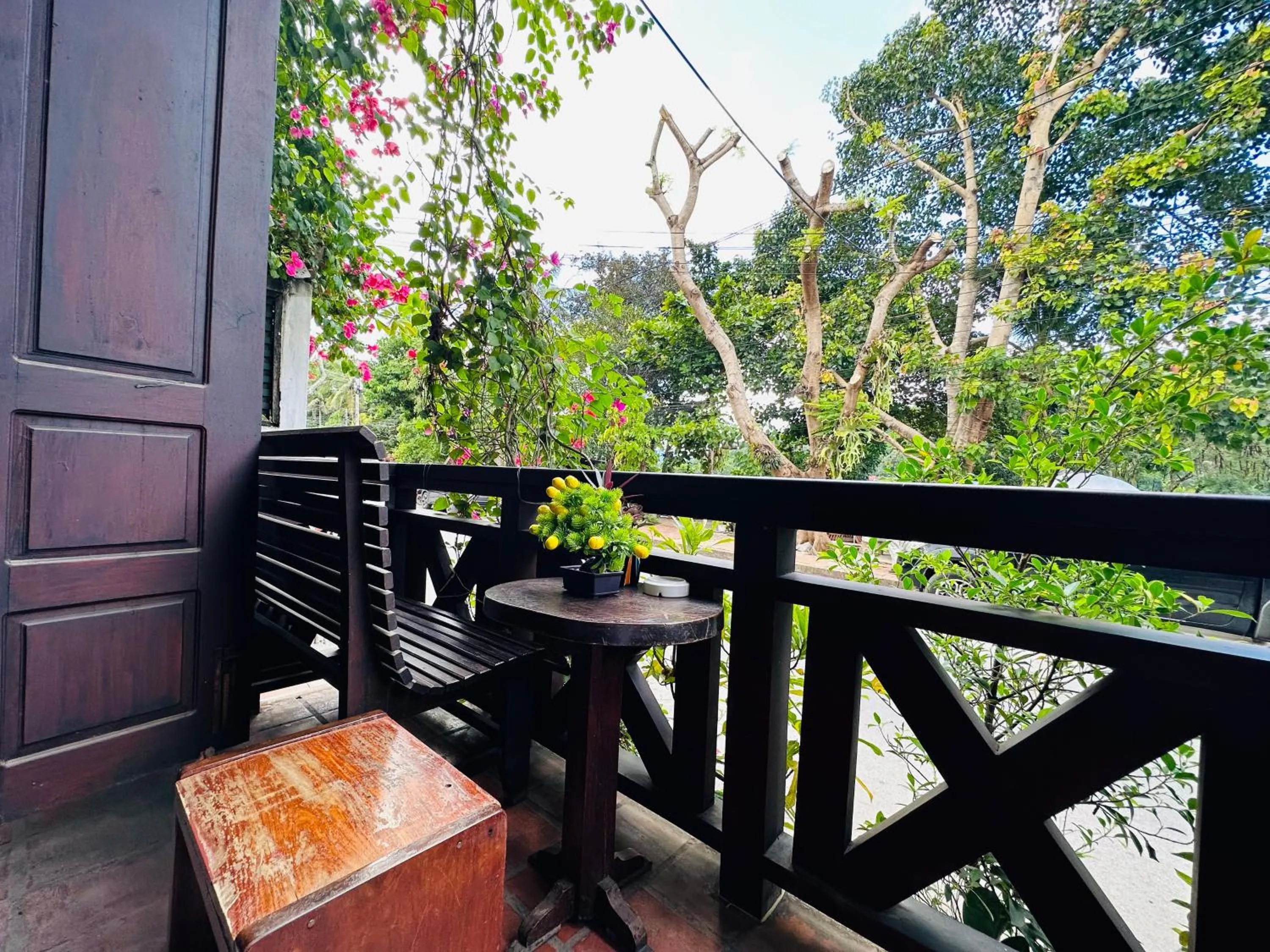 Patio in Anisa Mekong Riverside Villa