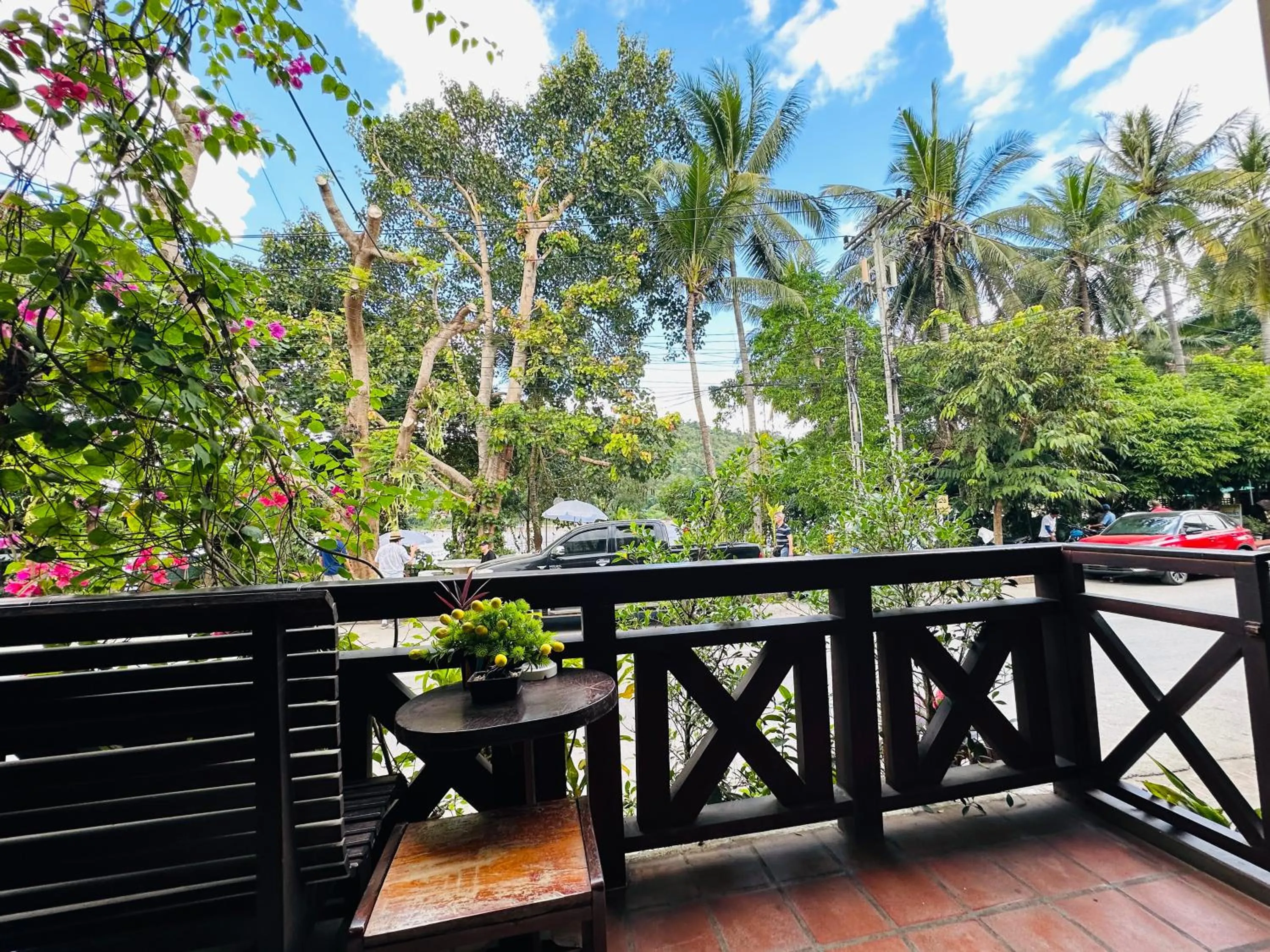 Patio in Anisa Mekong Riverside Villa