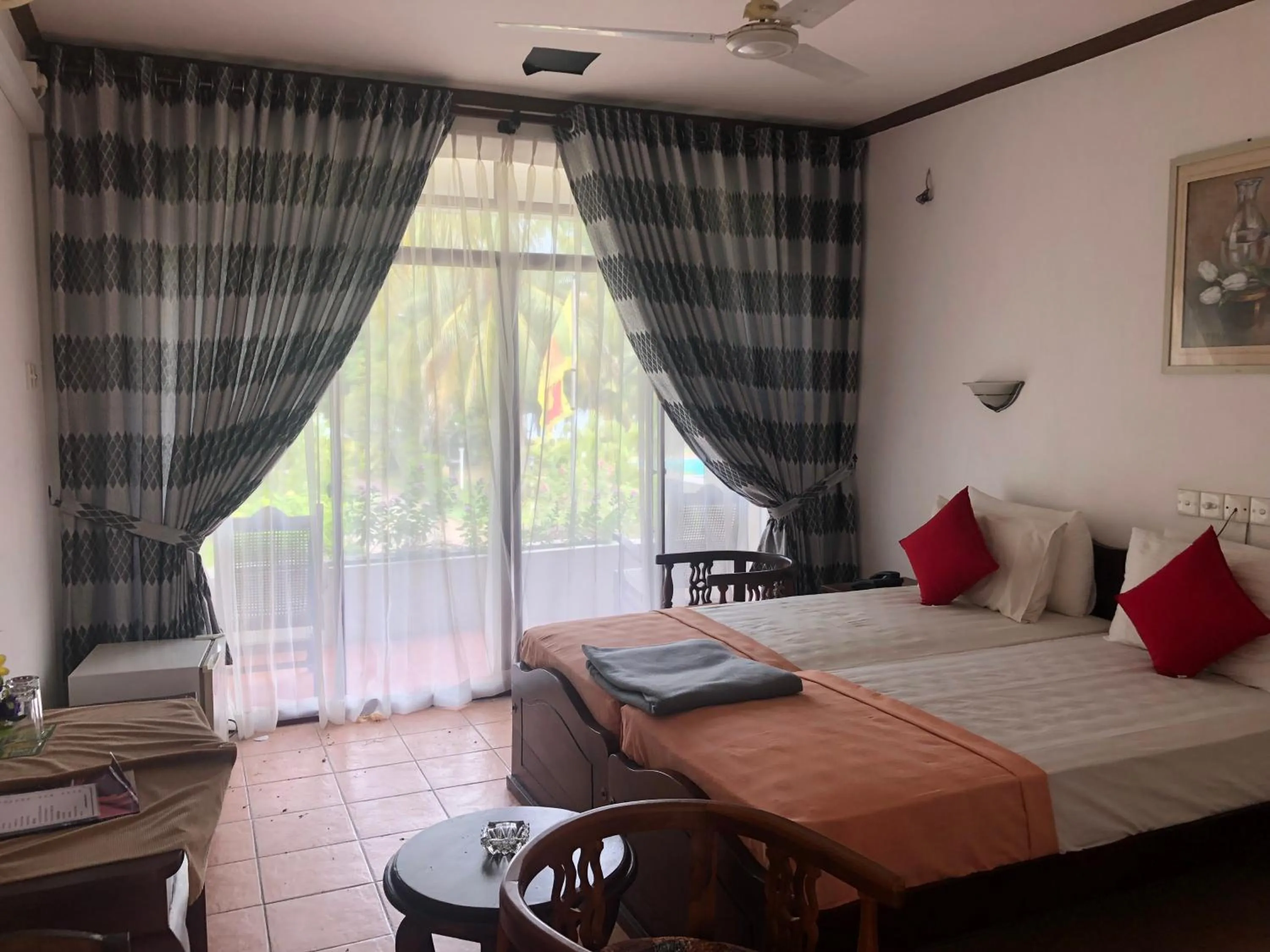 Bed in Hotel Lagoon Paradise