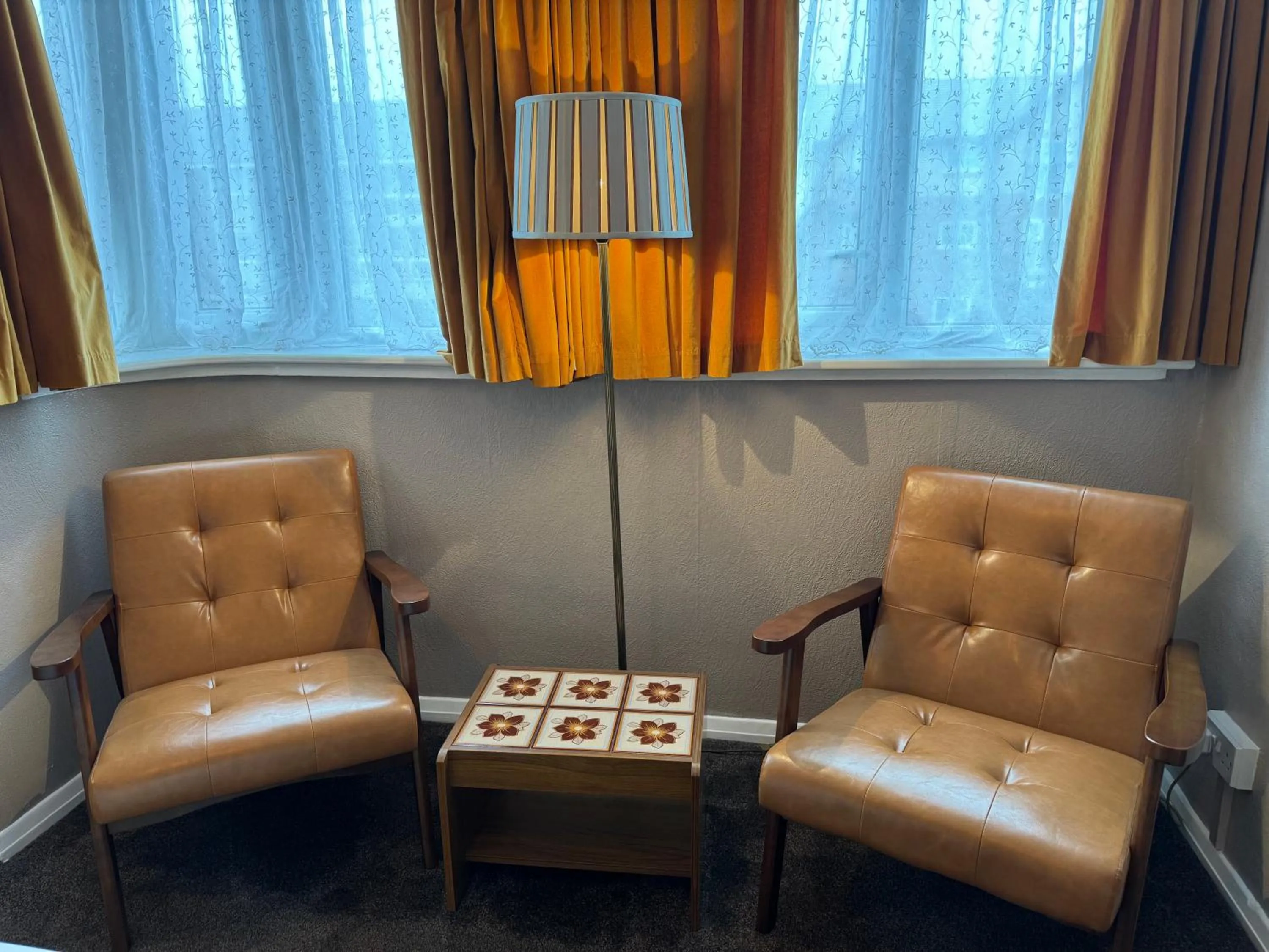 Seating area in The Scala Hotel