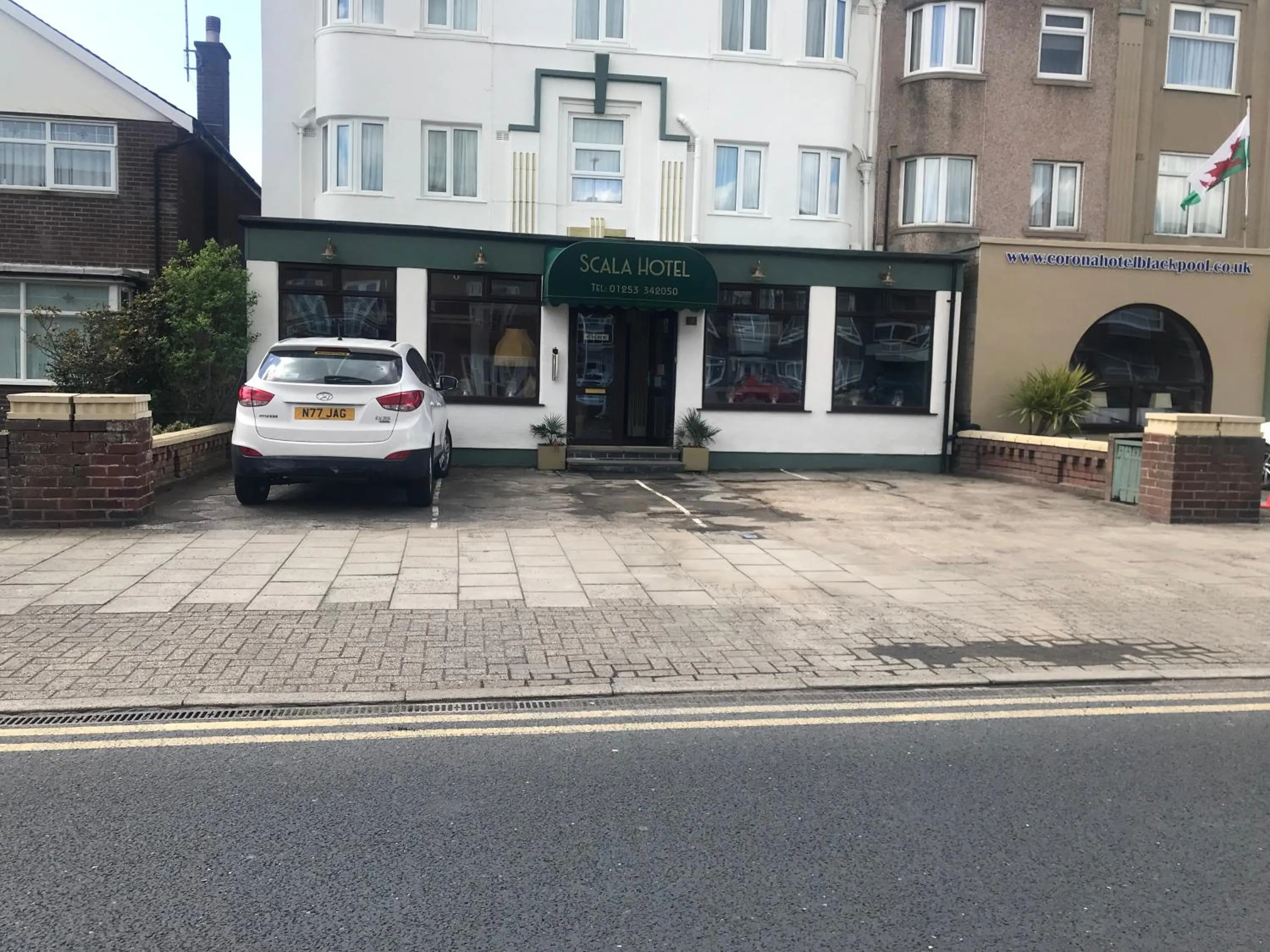 Property building in The Scala Hotel