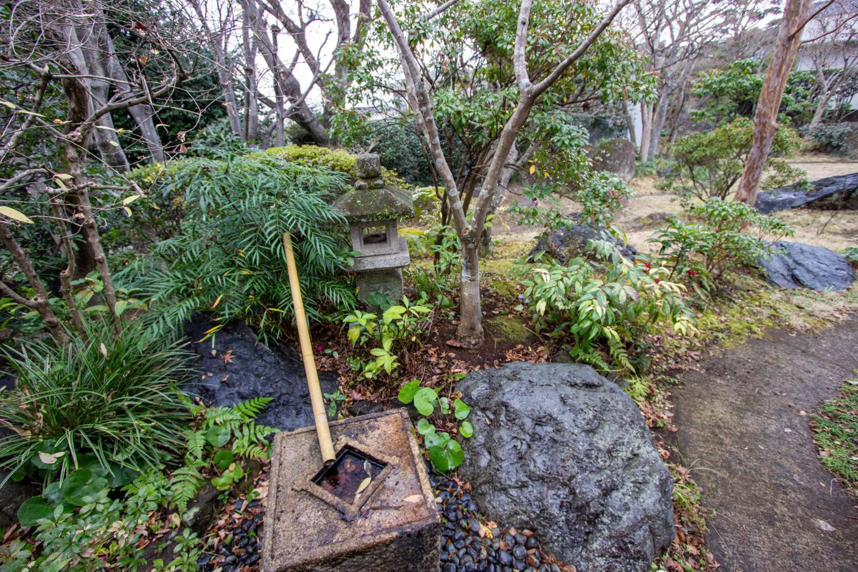Garden in HOTEL DO-YA BEPPU Hanare