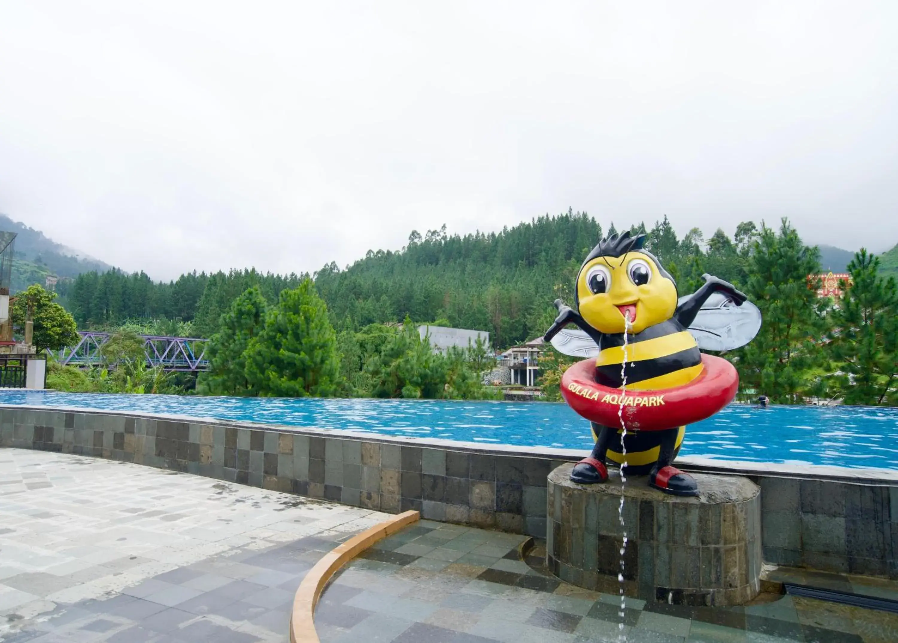 Swimming pool in Gulala Azana Hotel & Resort Guci Tegal Swimming pool in Gulala Azana Hotel & Resort Guci Tegal