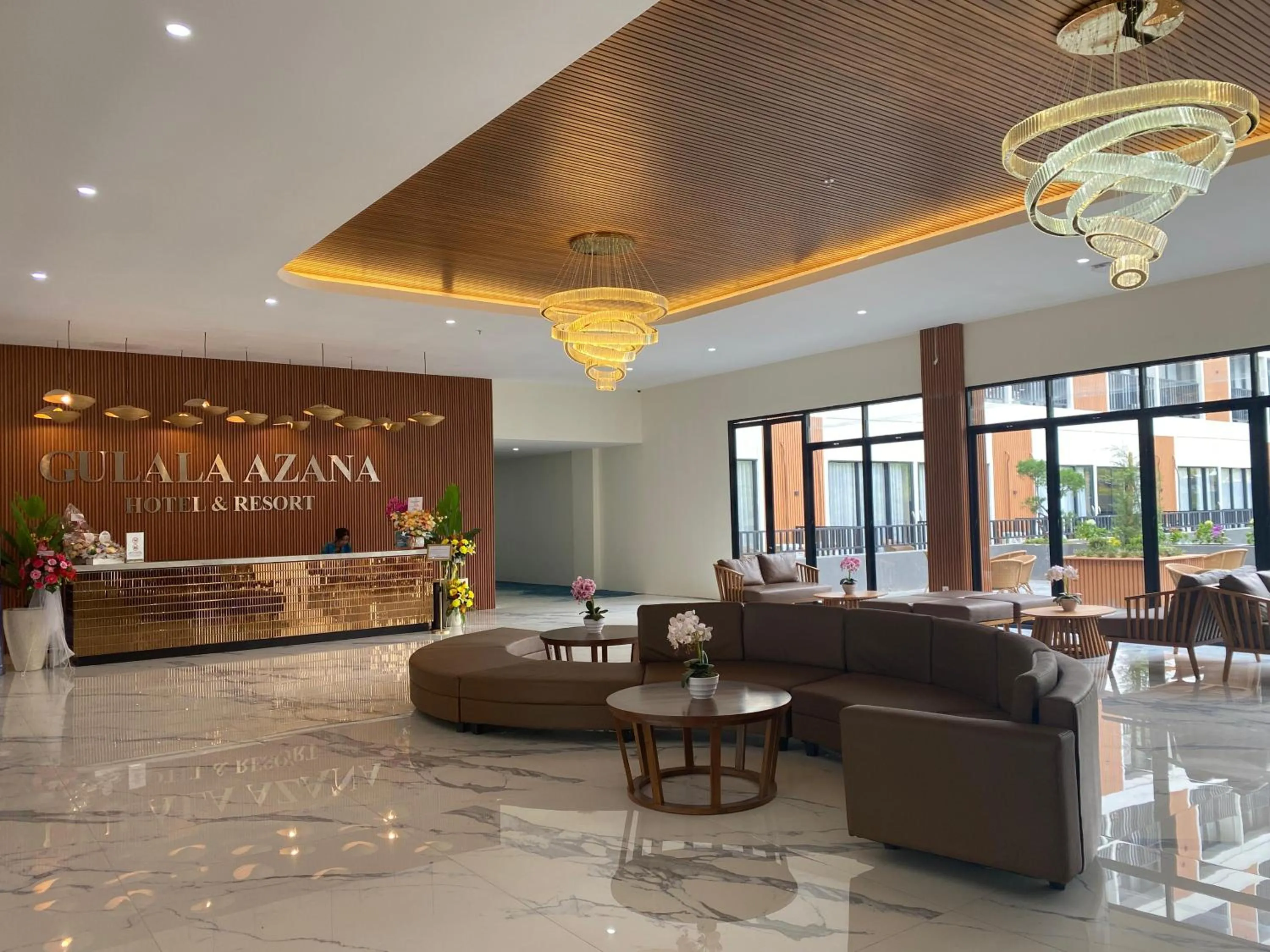 Lobby or reception in Gulala Azana Hotel & Resort Guci Tegal
