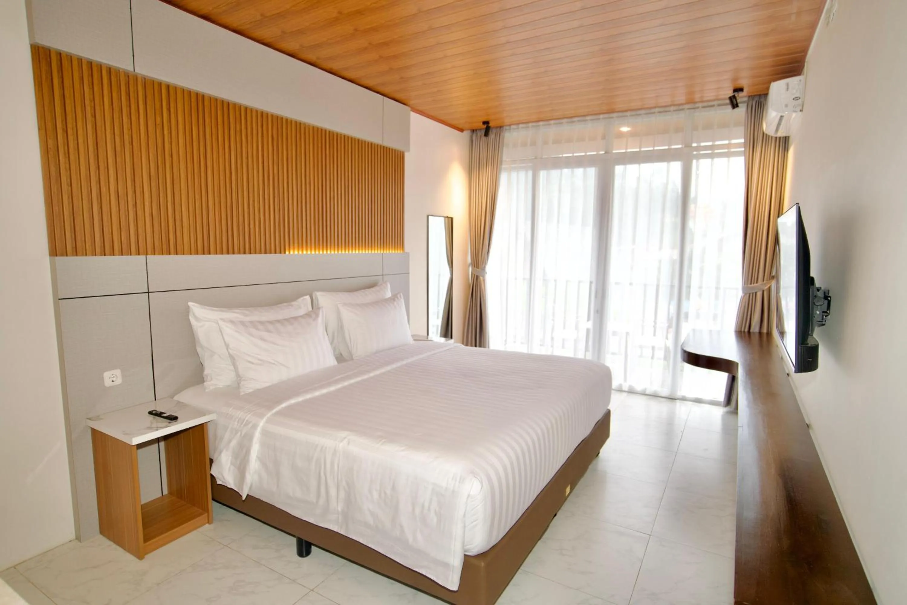 Bed in Gulala Azana Hotel & Resort Guci Tegal