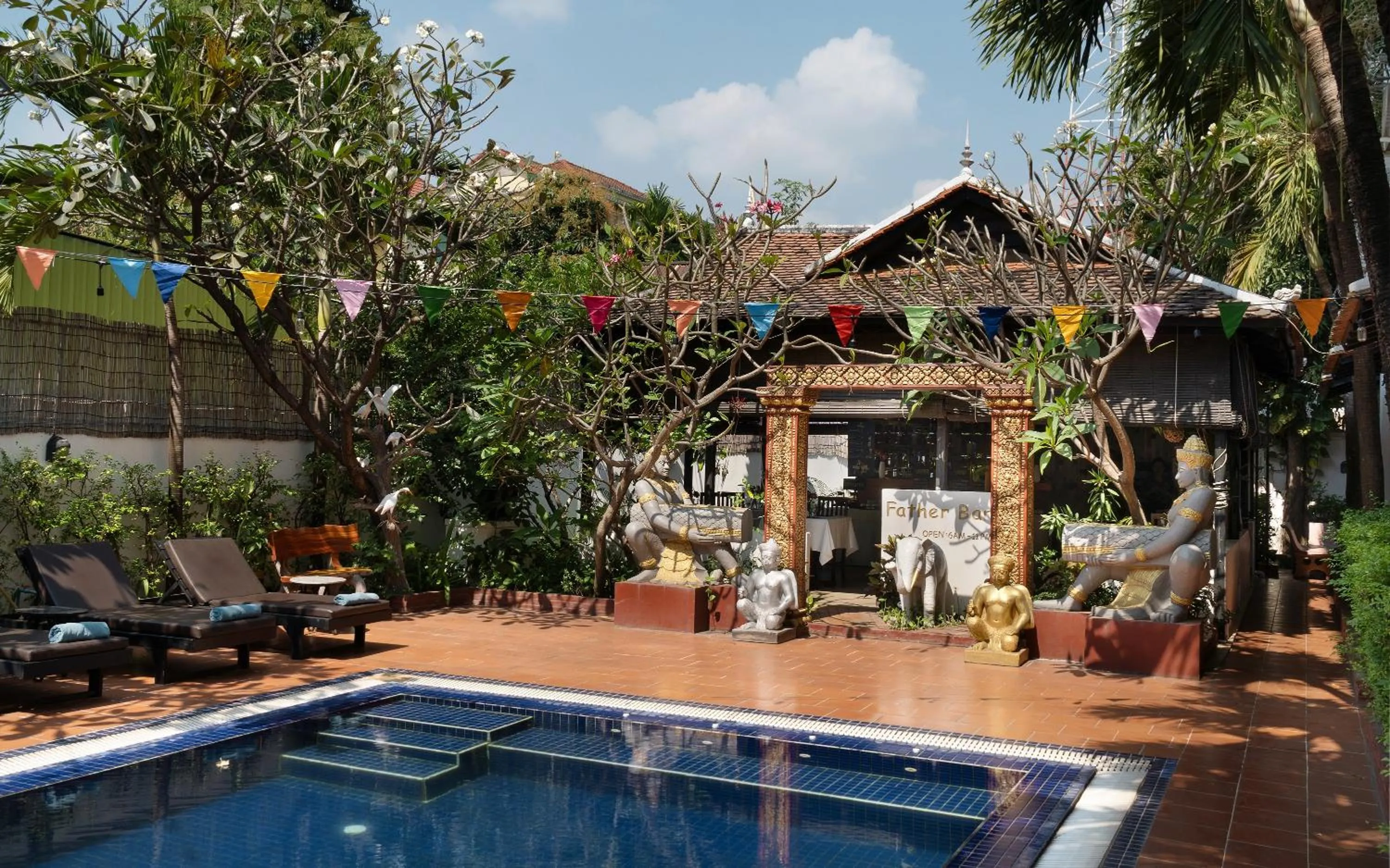 Patio in Harmony Indochine d'Angkor