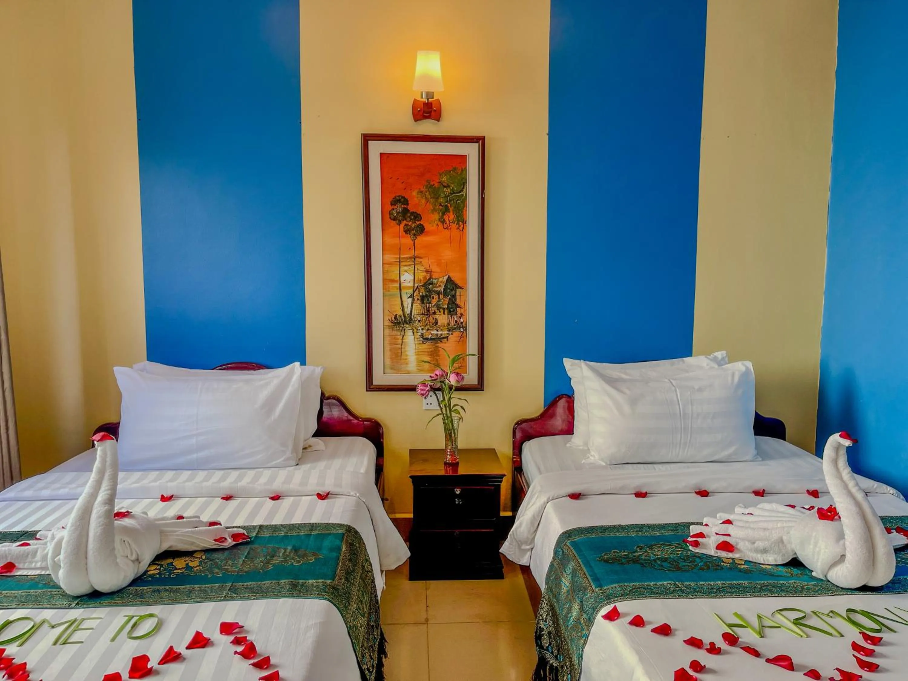 Bed in Harmony Indochine d'Angkor