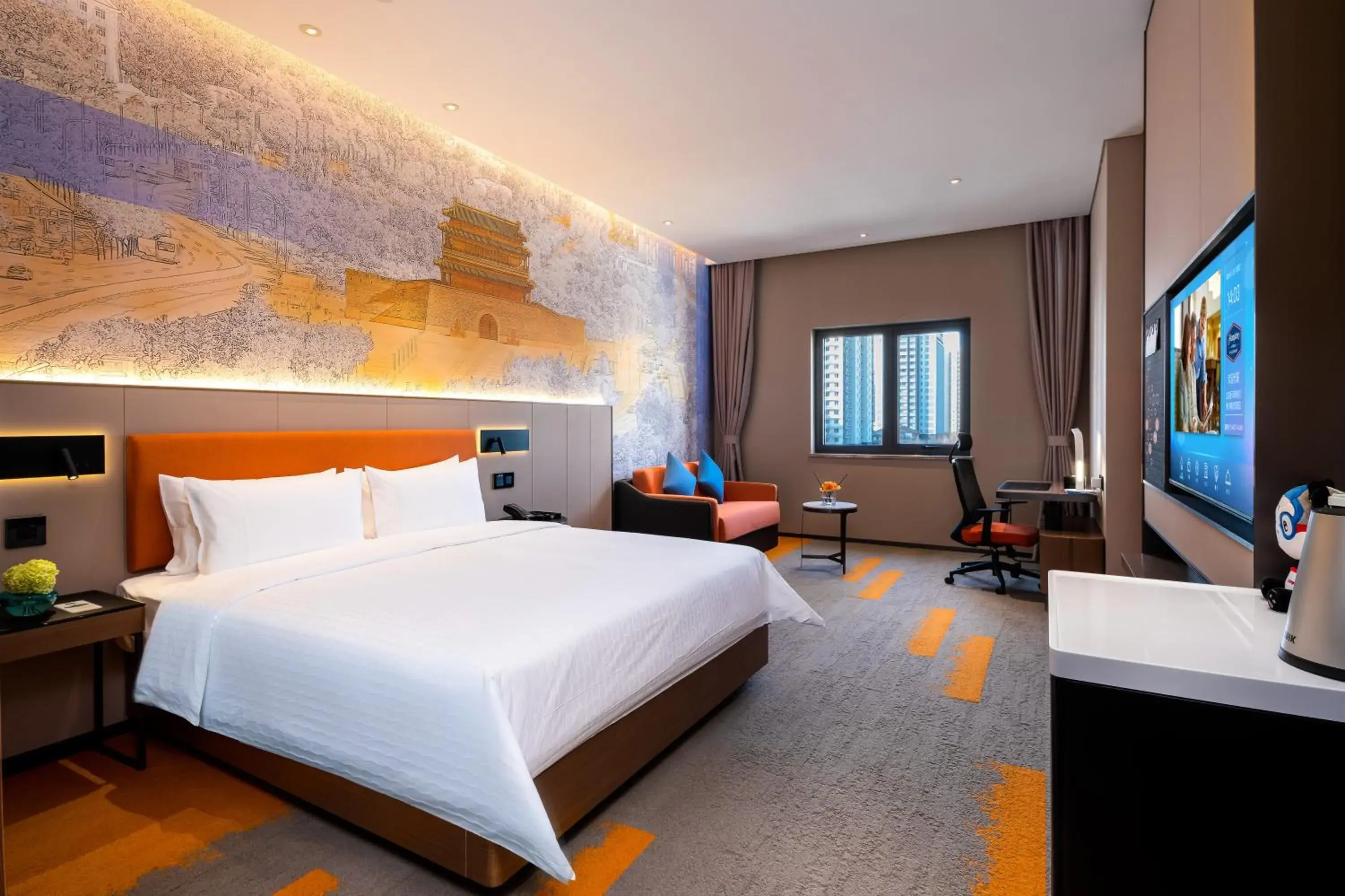 Deluxe Double Room in Hampton by Hilton Beijing West Railway Station Lize Business District Deluxe Double Room in Hampton by Hilton Beijing West Railway Station Lize Business District