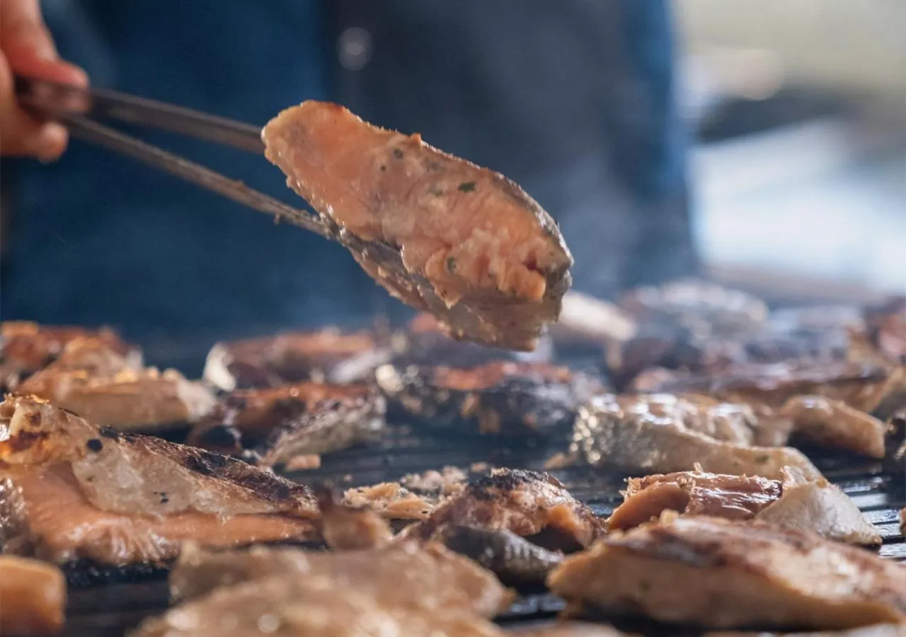 BBQ facilities in Xeno Eftalia Resort Hotel