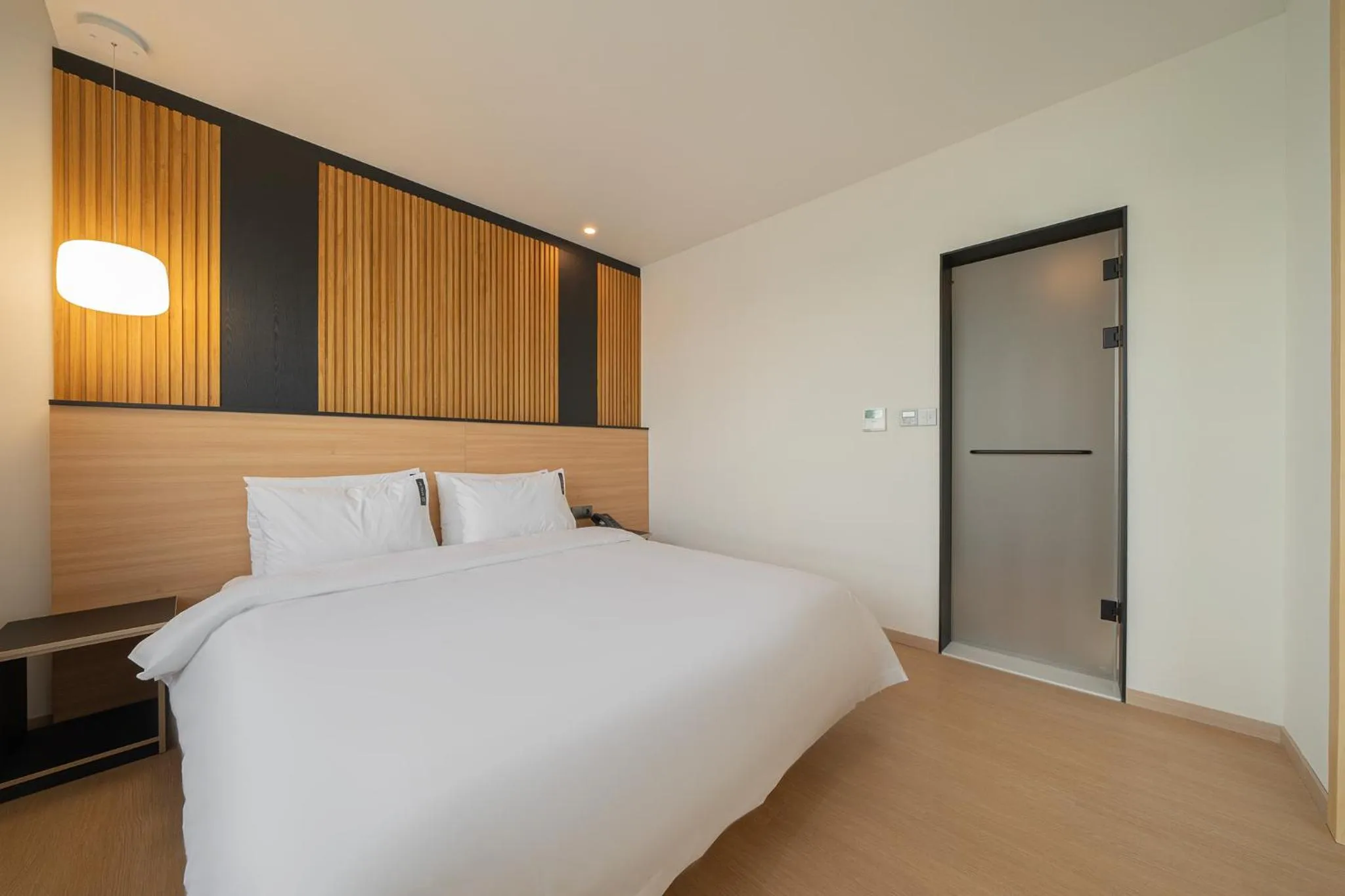 Bed in Hotel 701 Gyeongju