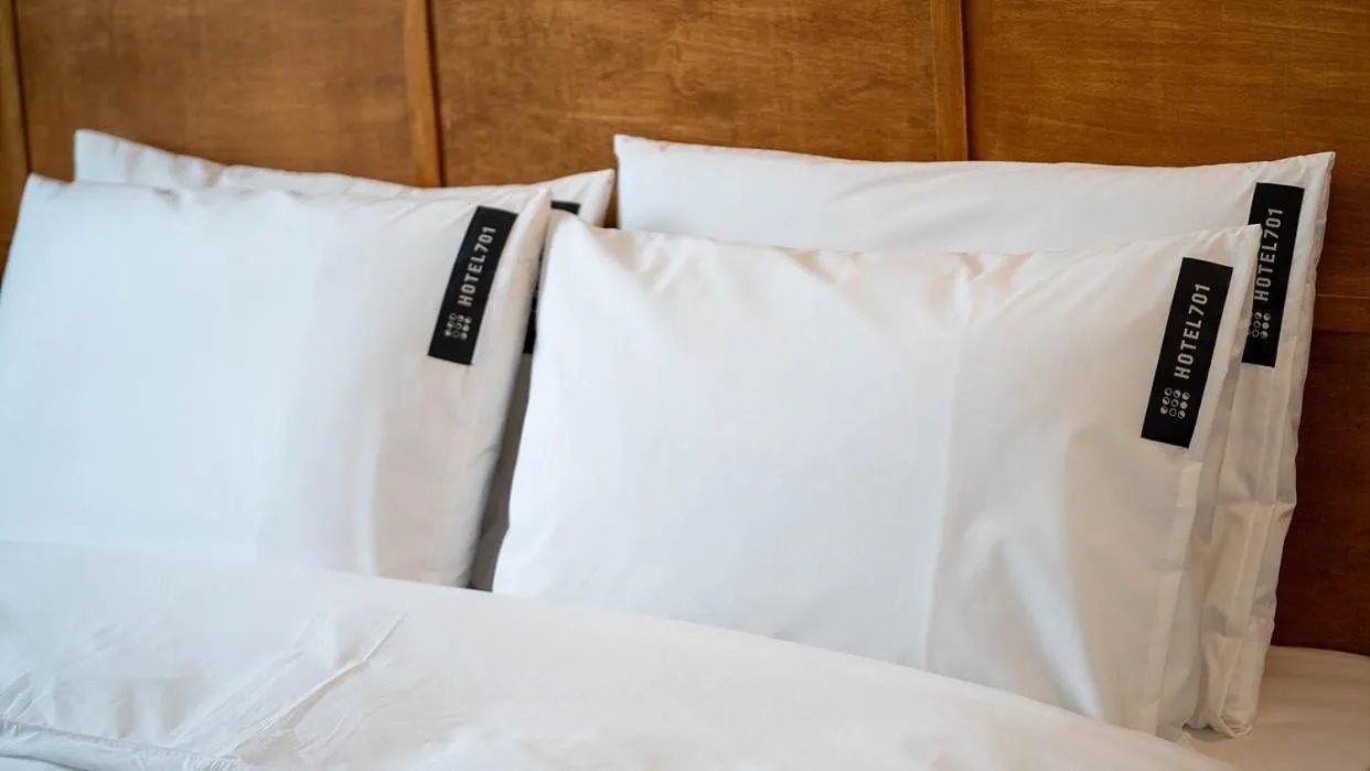 Bed in Hotel 701 Gyeongju