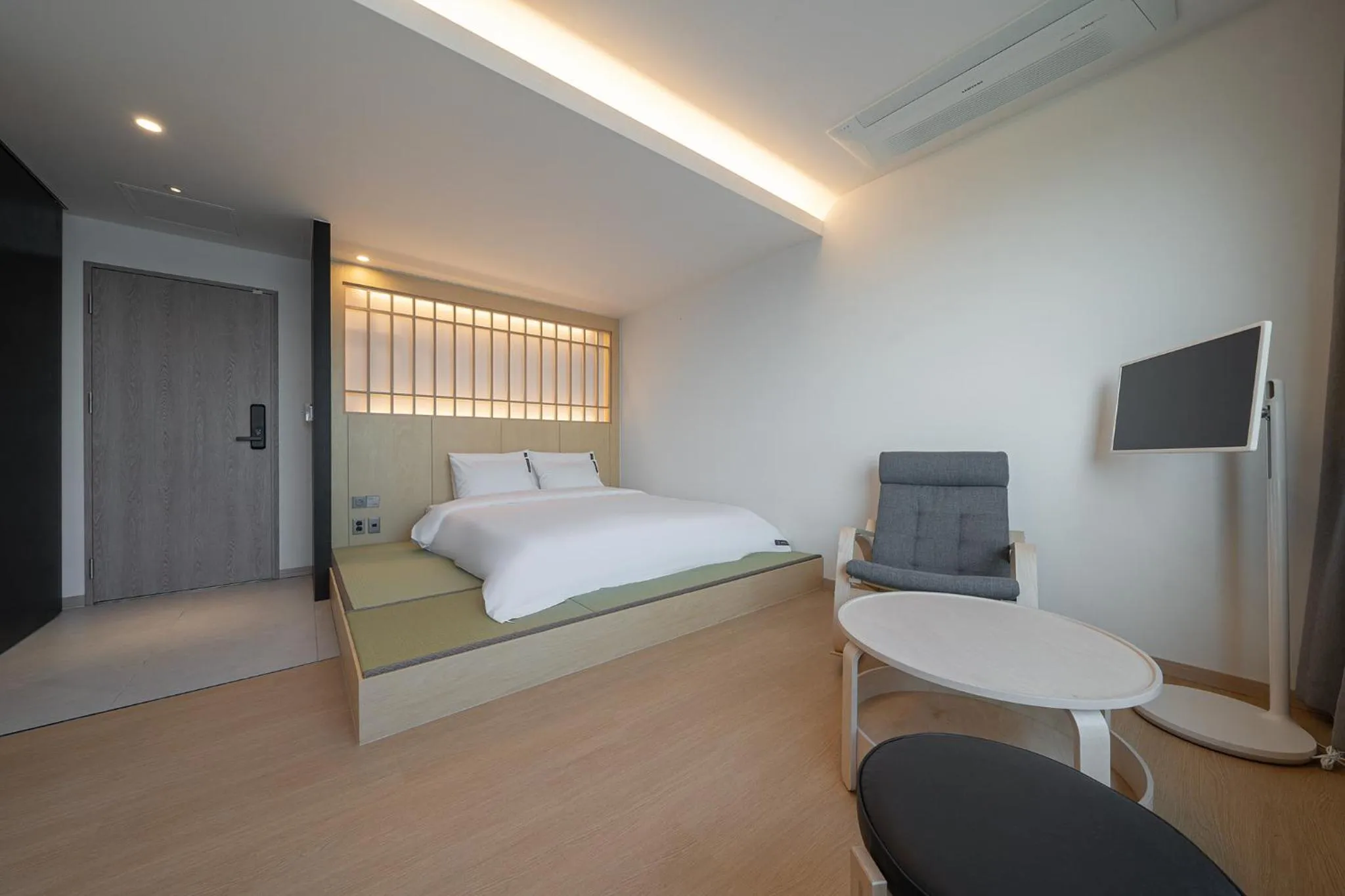 Bed in Hotel 701 Gyeongju