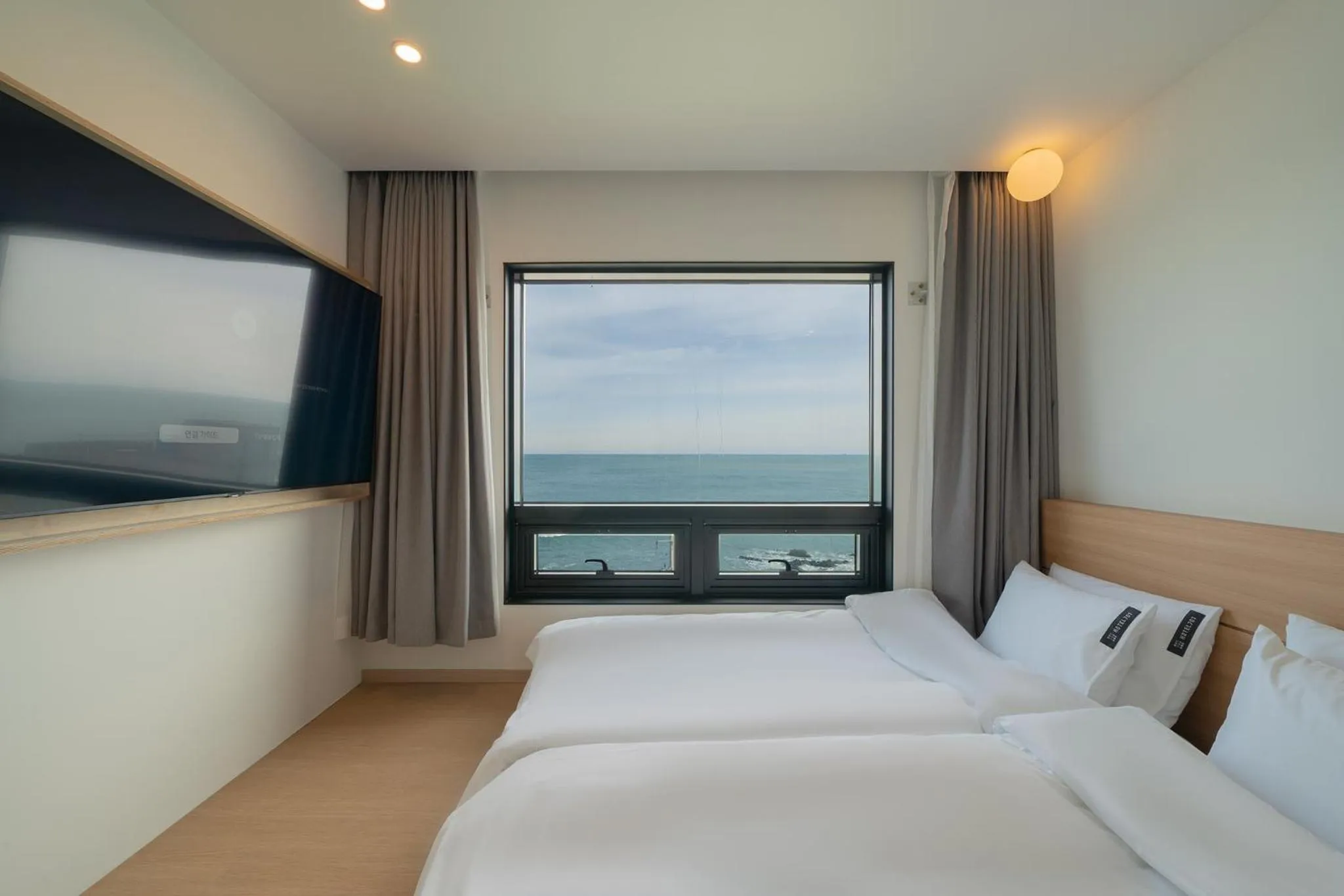 Bed in Hotel 701 Gyeongju