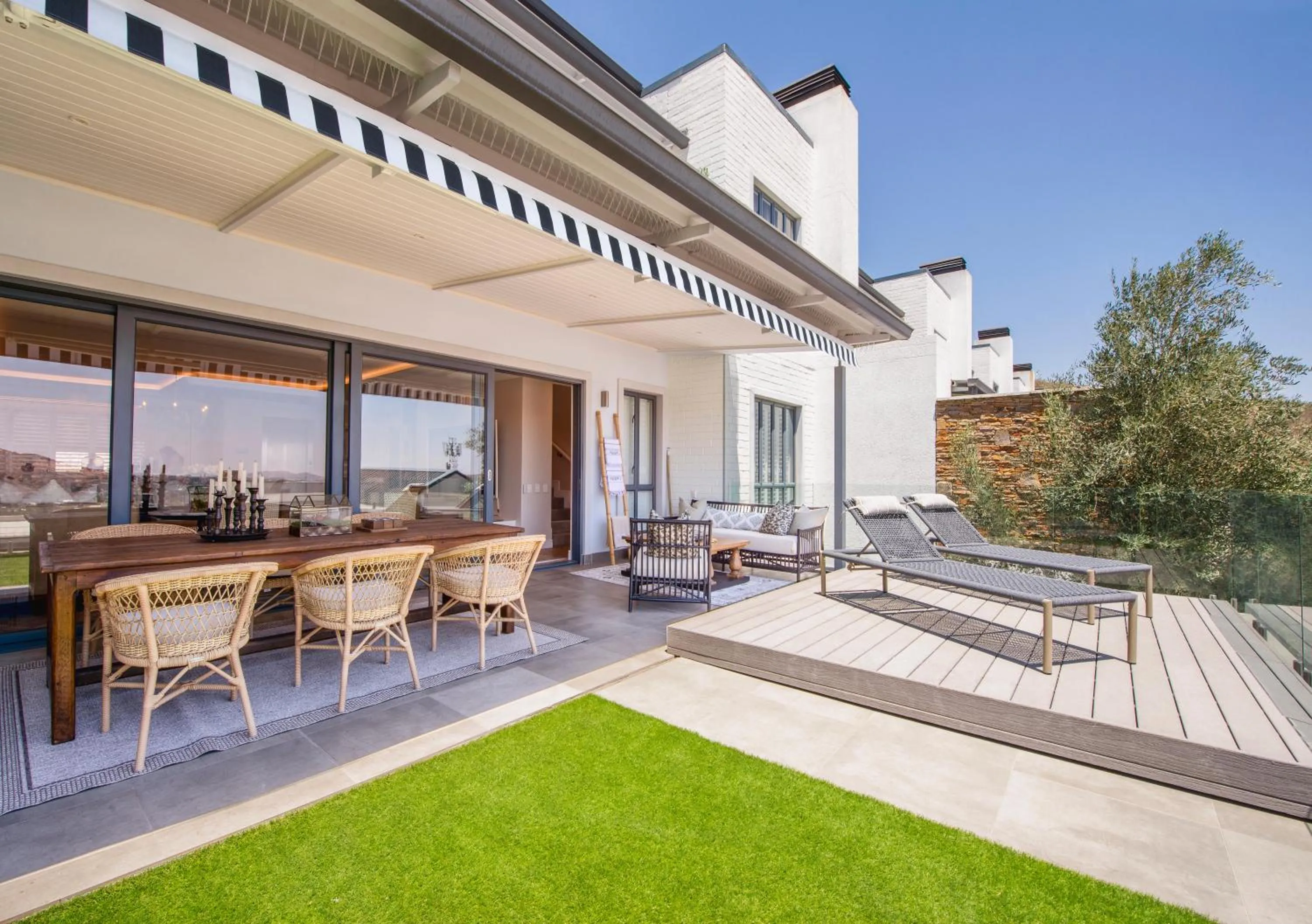 Patio in The Weinberg Urban Pods