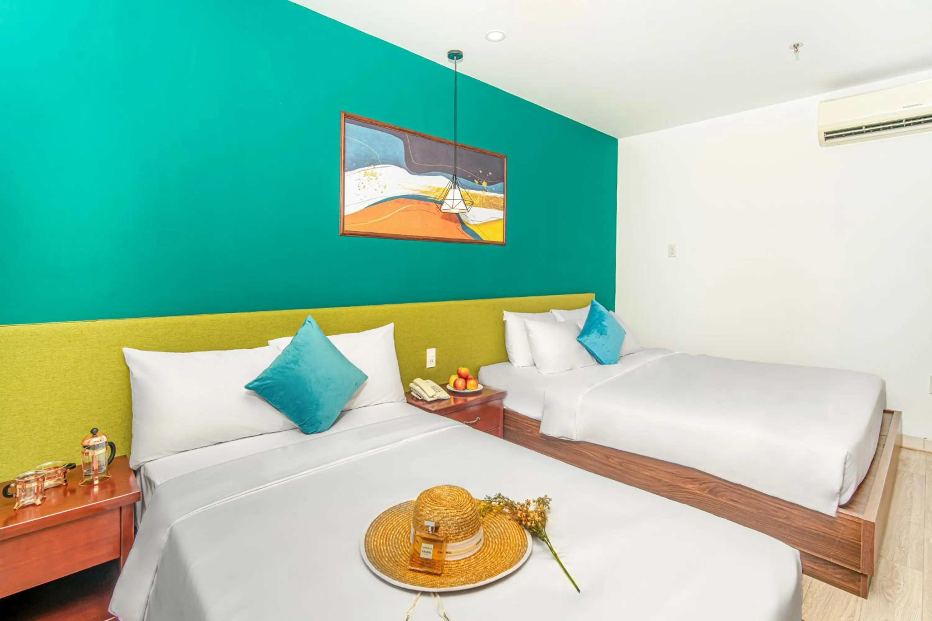 Bed in May Beach Hotel