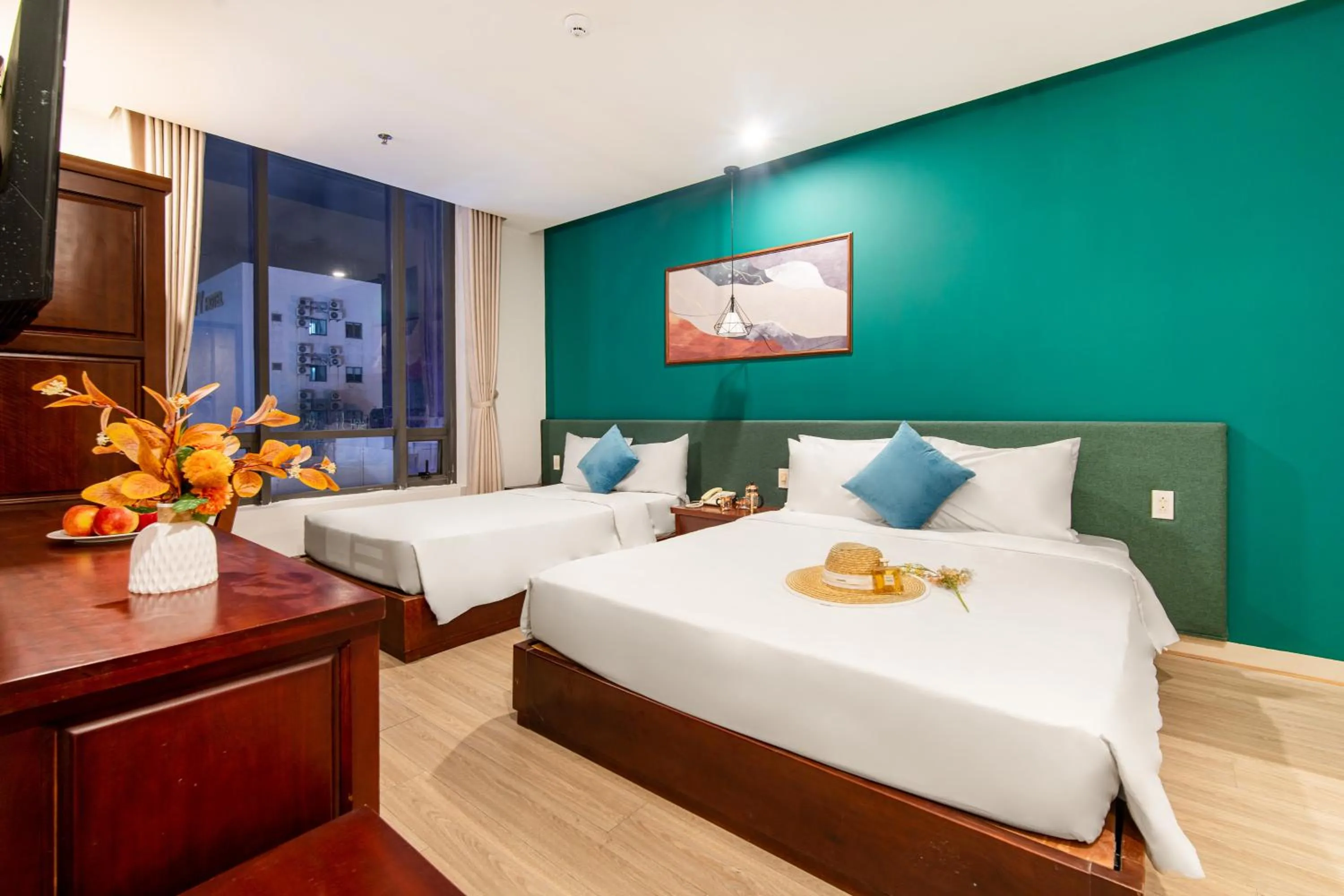 Bed in May Beach Hotel