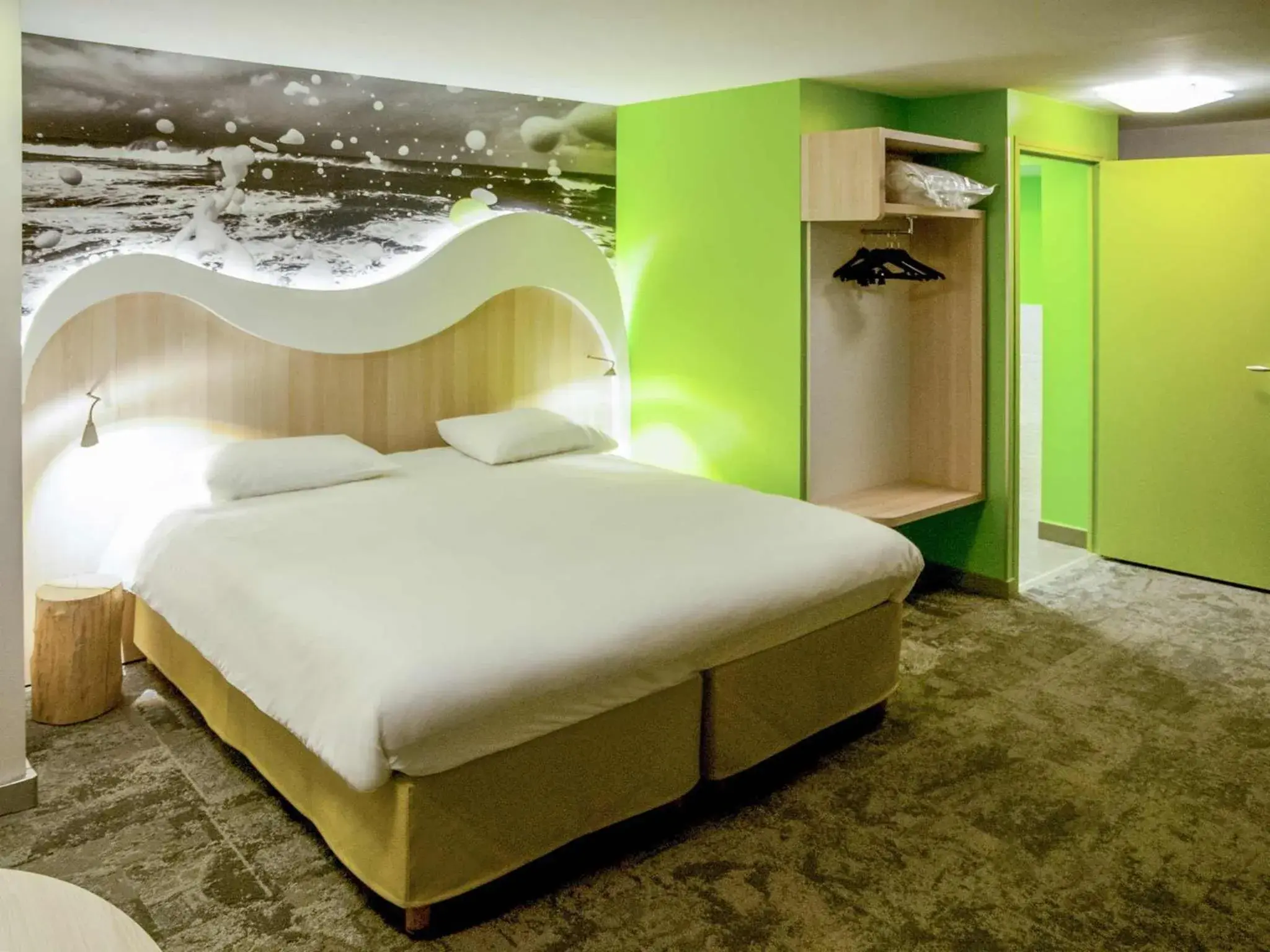 Bedroom, Bed in ibis Styles Saint Malo Port Bedroom, Bed in ibis Styles Saint Malo Port