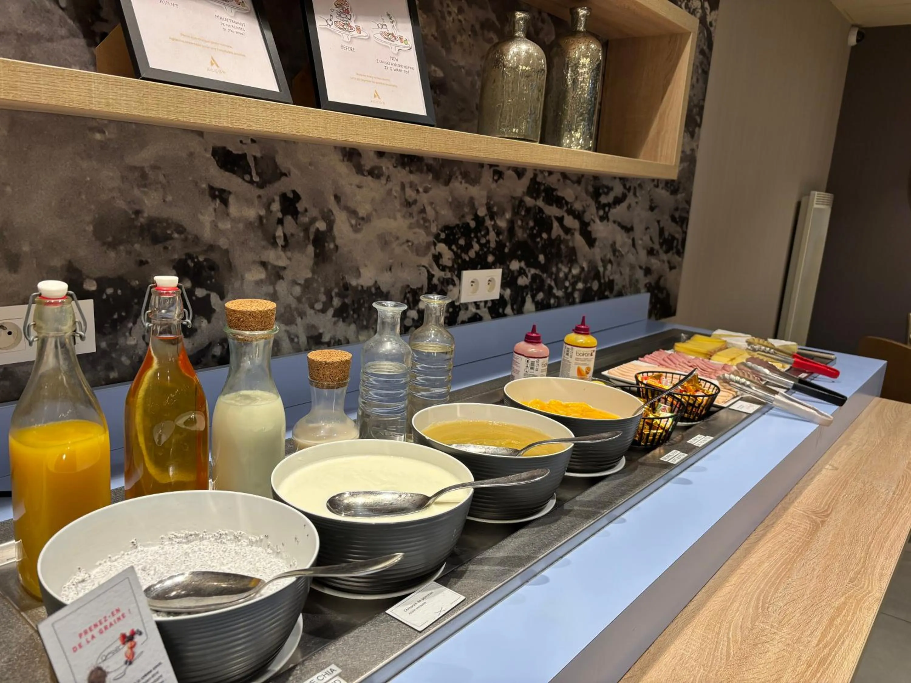 Breakfast in ibis Styles Saint Malo Port