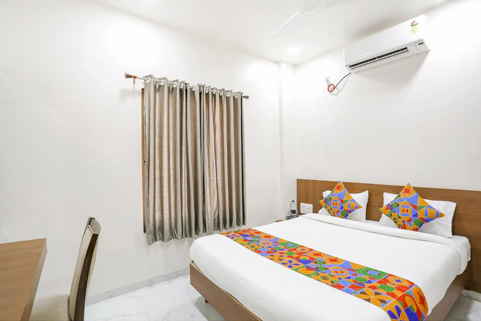 Bed in Hotel D Grand