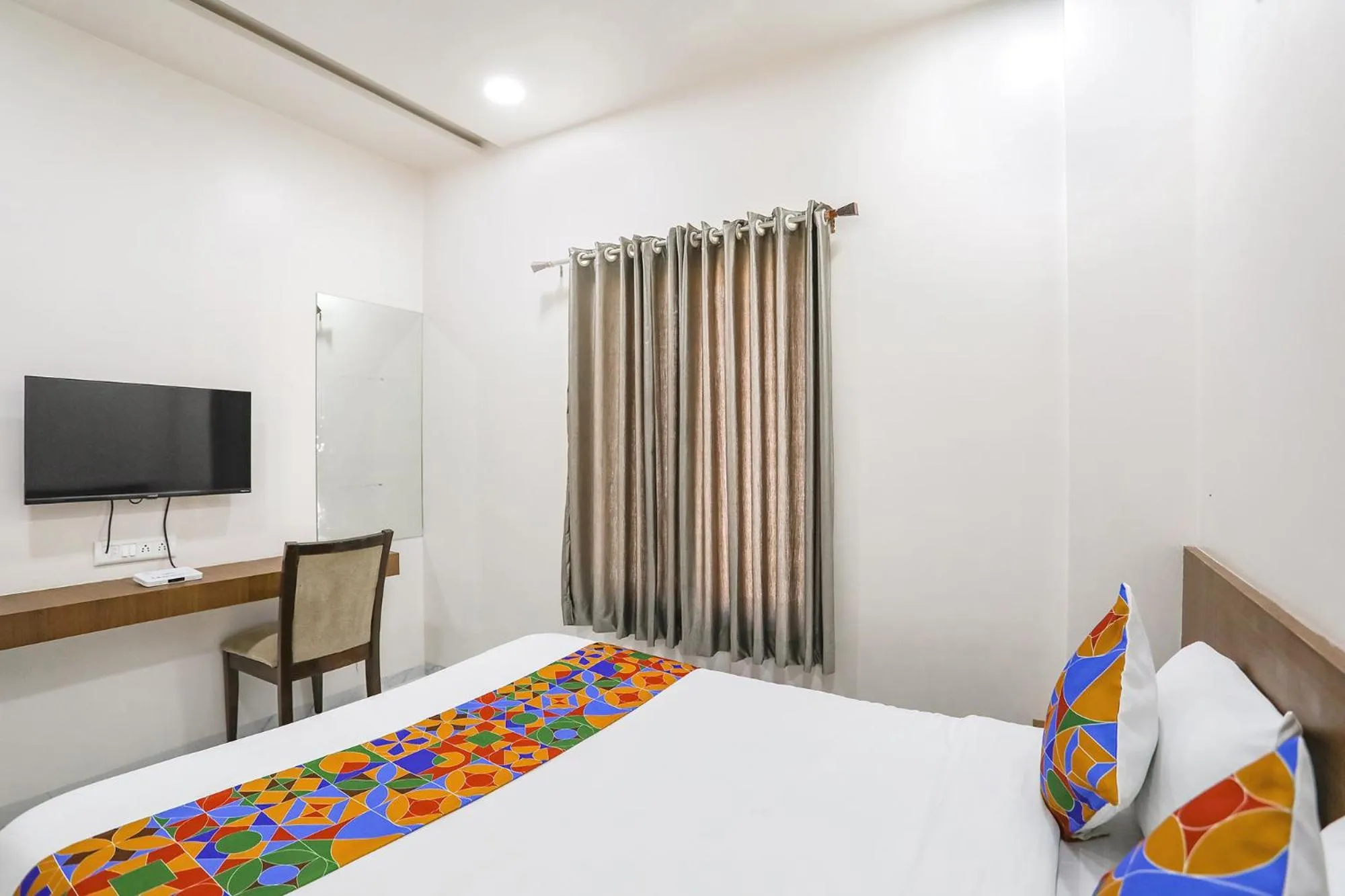 Bed in Hotel D Grand