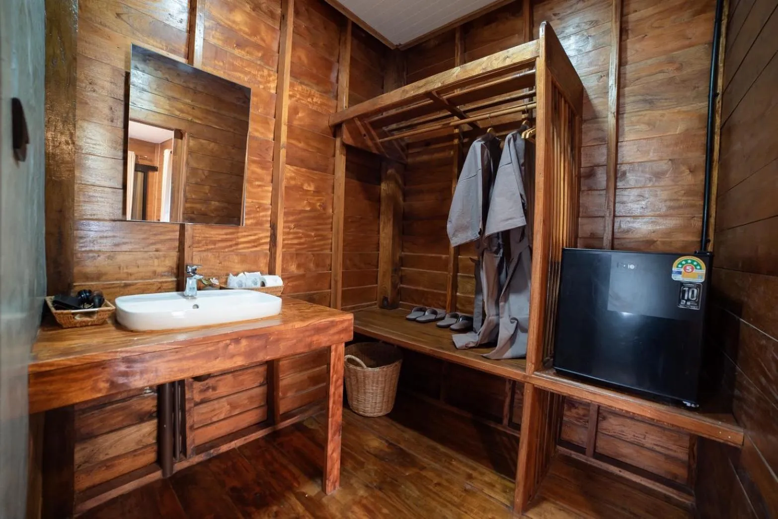 Shower in COCO Canopy Boutique Resort