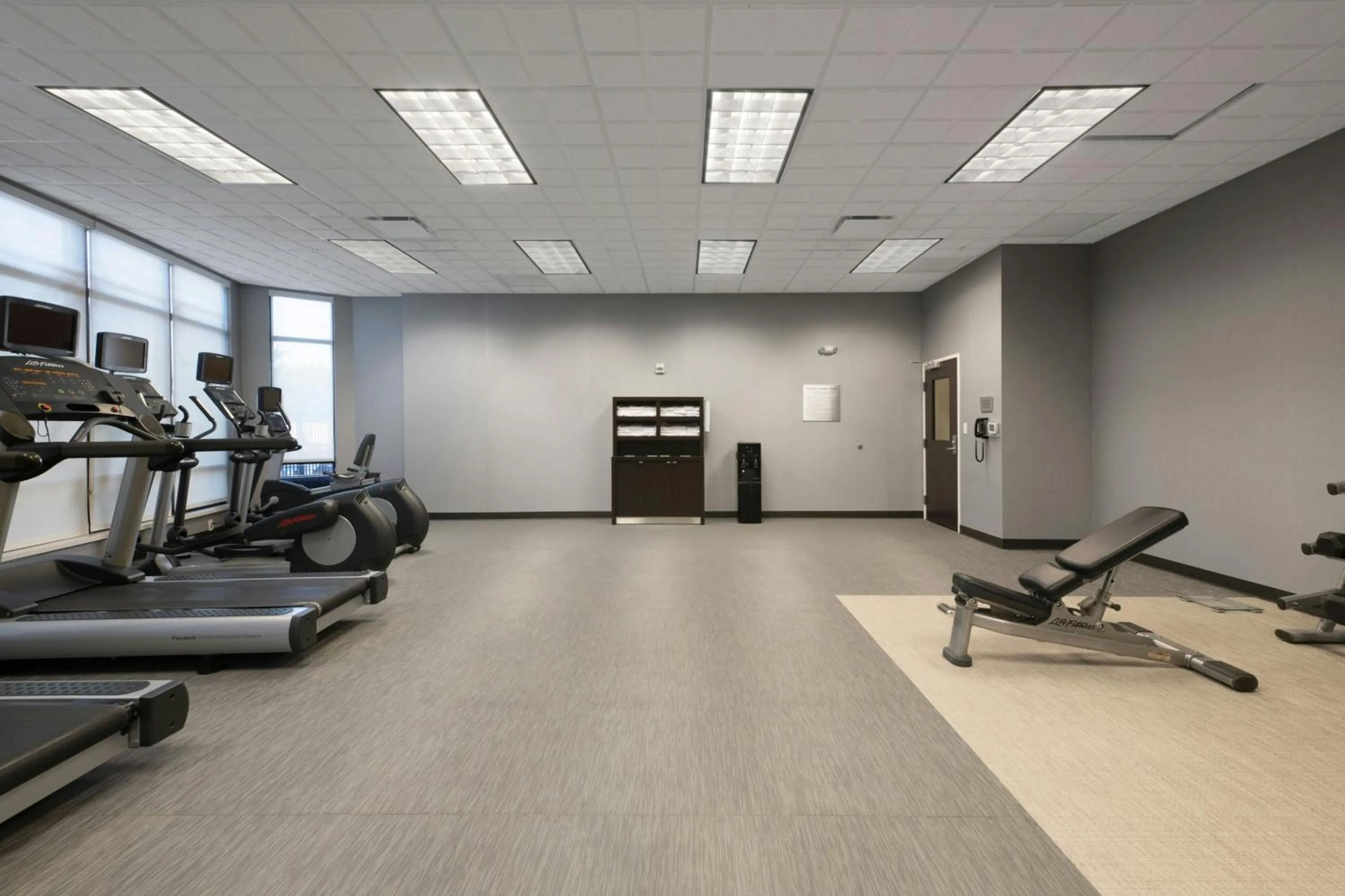 Fitness centre/facilities in Courtyard by Marriott Lubbock Downtown/University Area