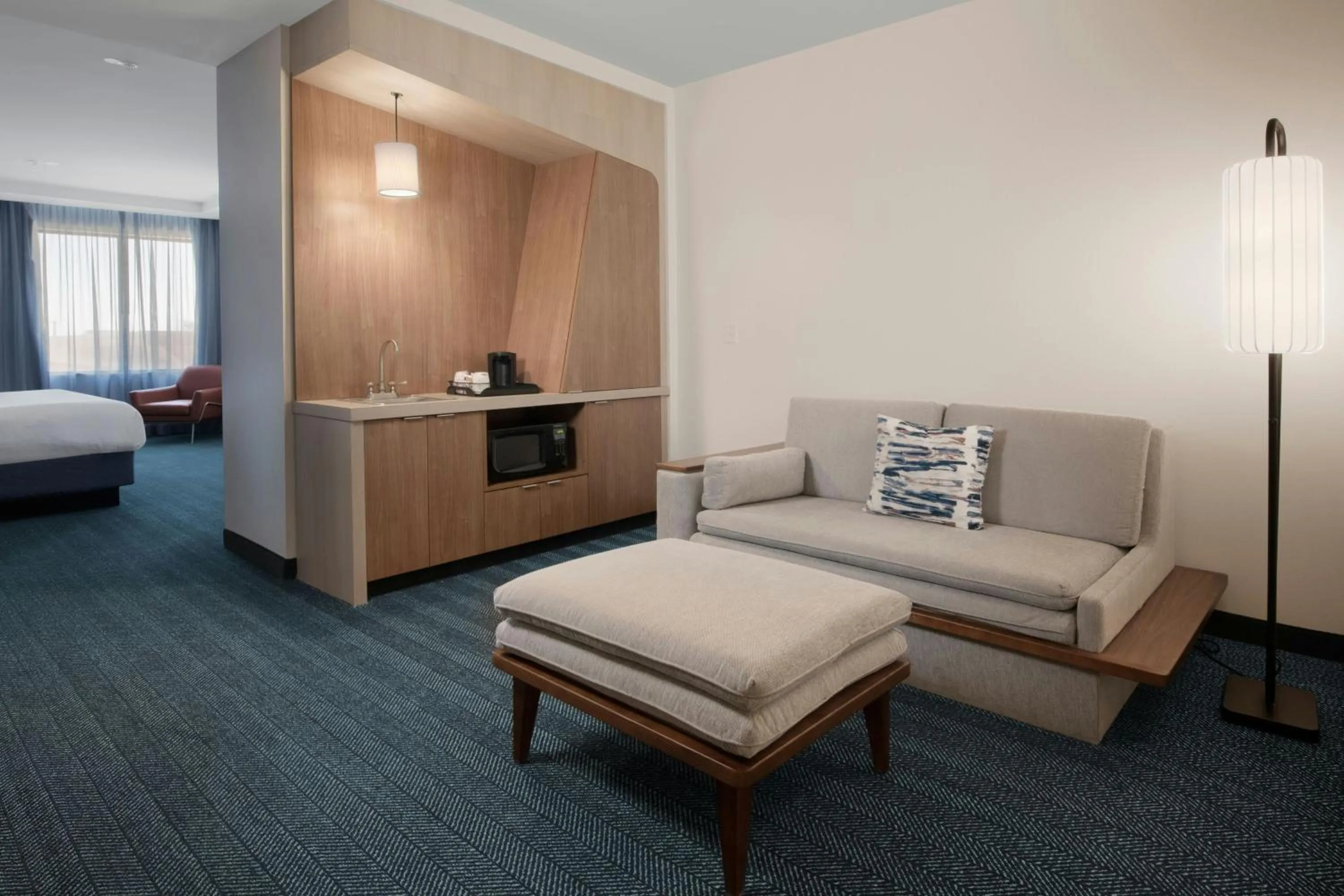 Bedroom, Bed in Courtyard by Marriott Lubbock Downtown/University Area