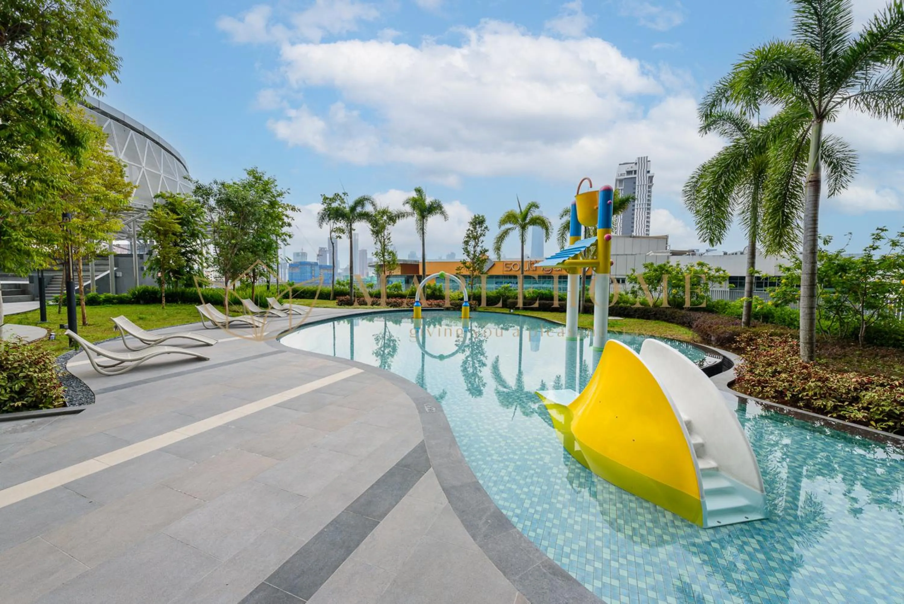 Swimming pool in Trion Premier Suites Kuala Lumpur