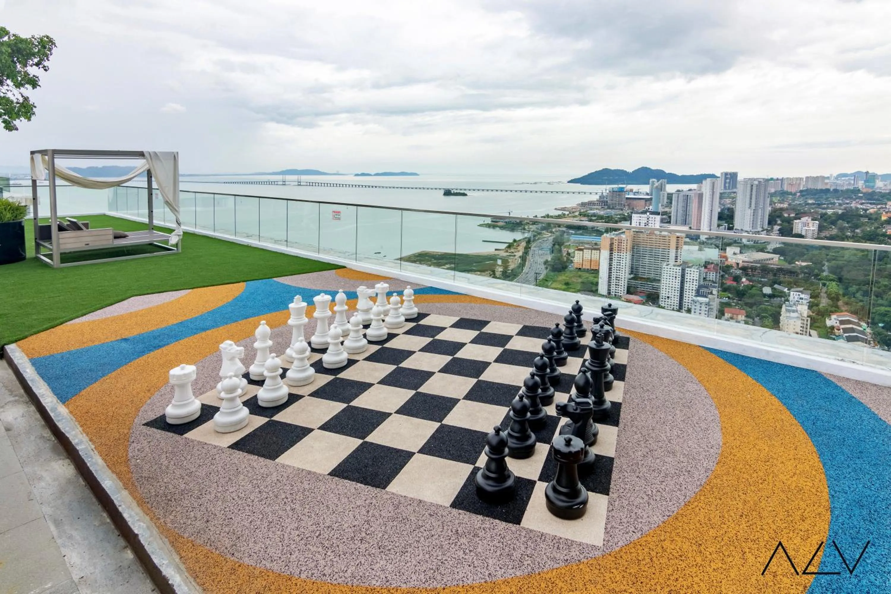 Game Room in Urban Suites, Signature Collection by Stellar ALV