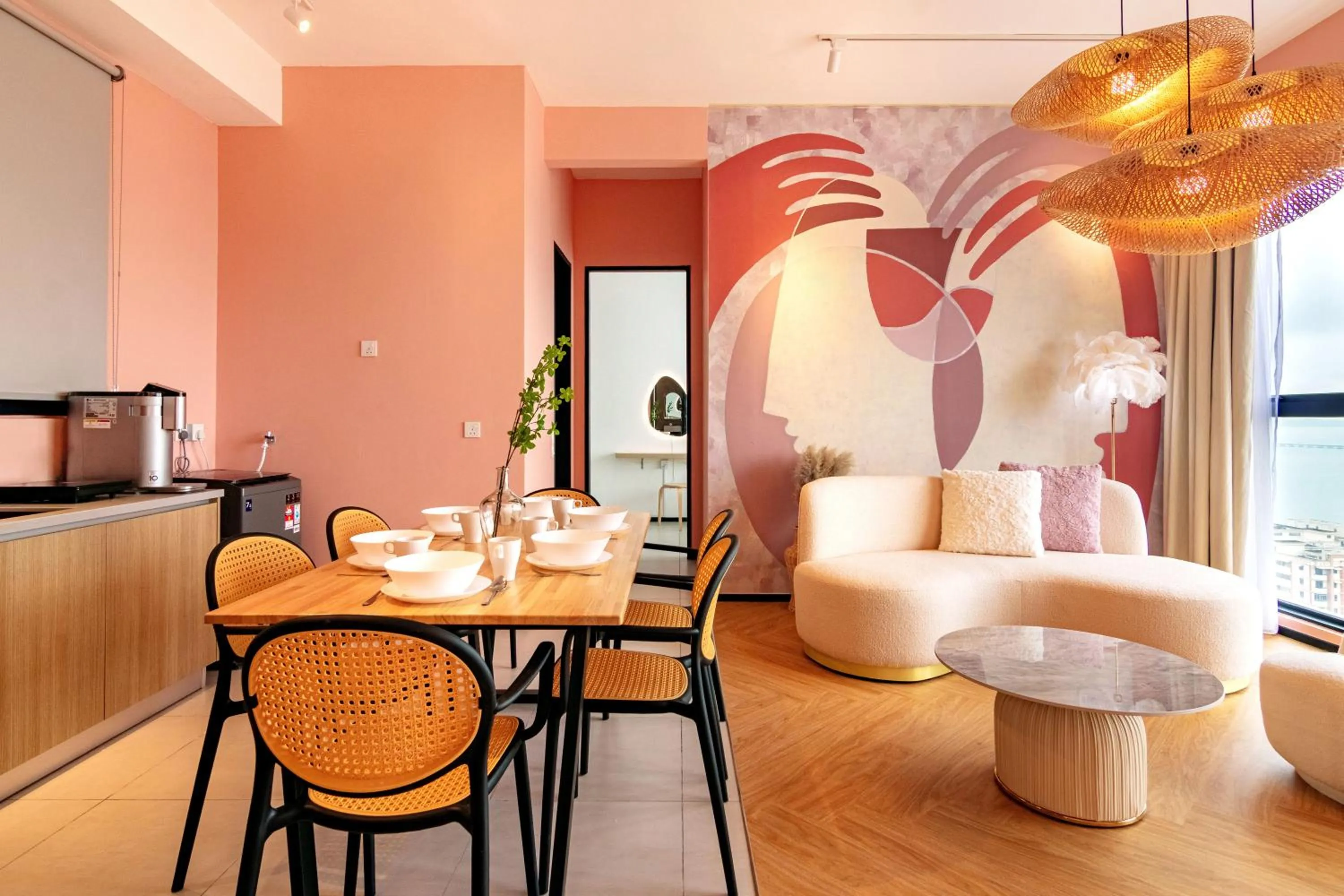 Living room in Urban Suites, Signature Collection by Stellar ALV