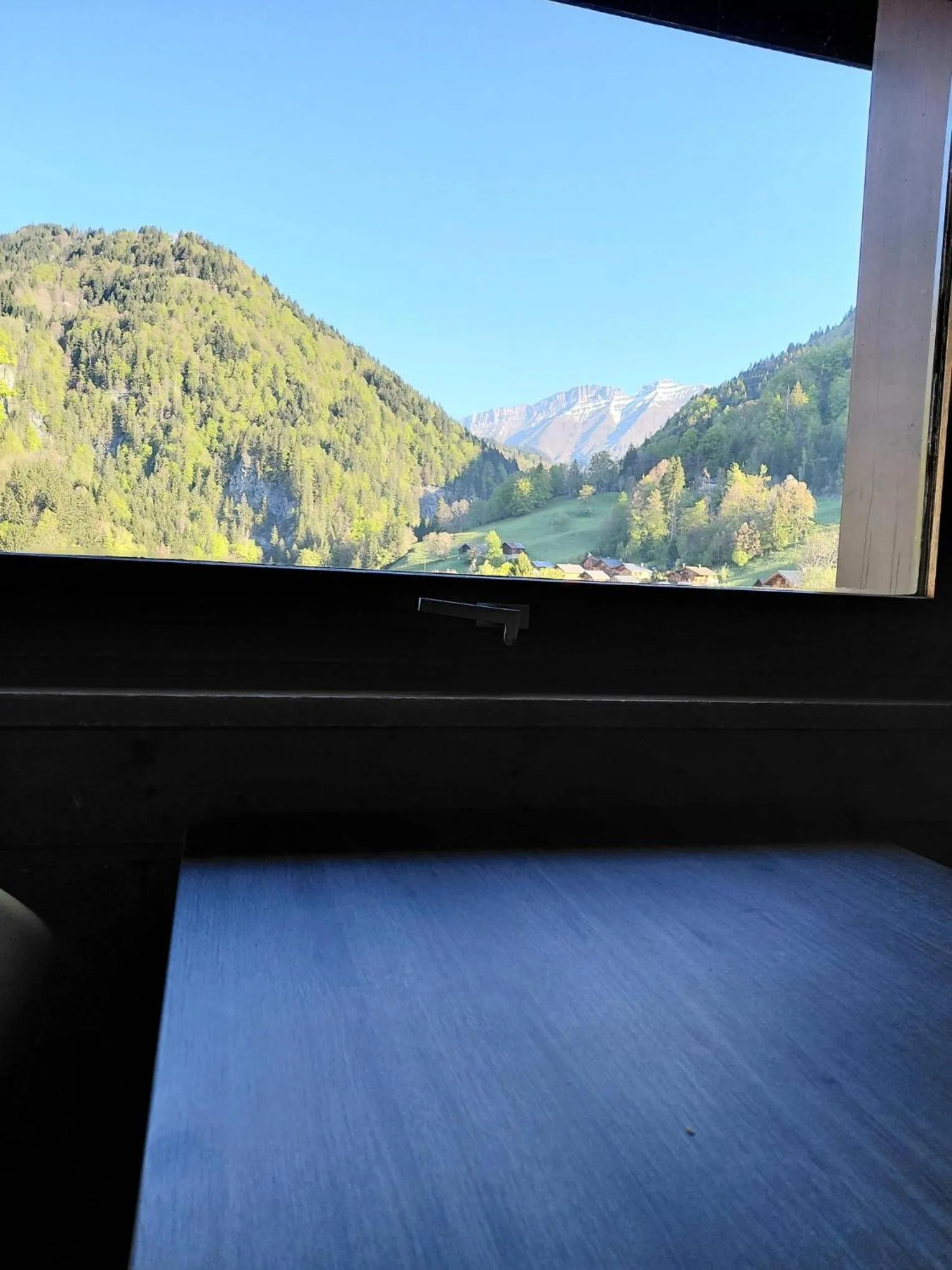 Mountain view in Hôtel Le MontBlanc