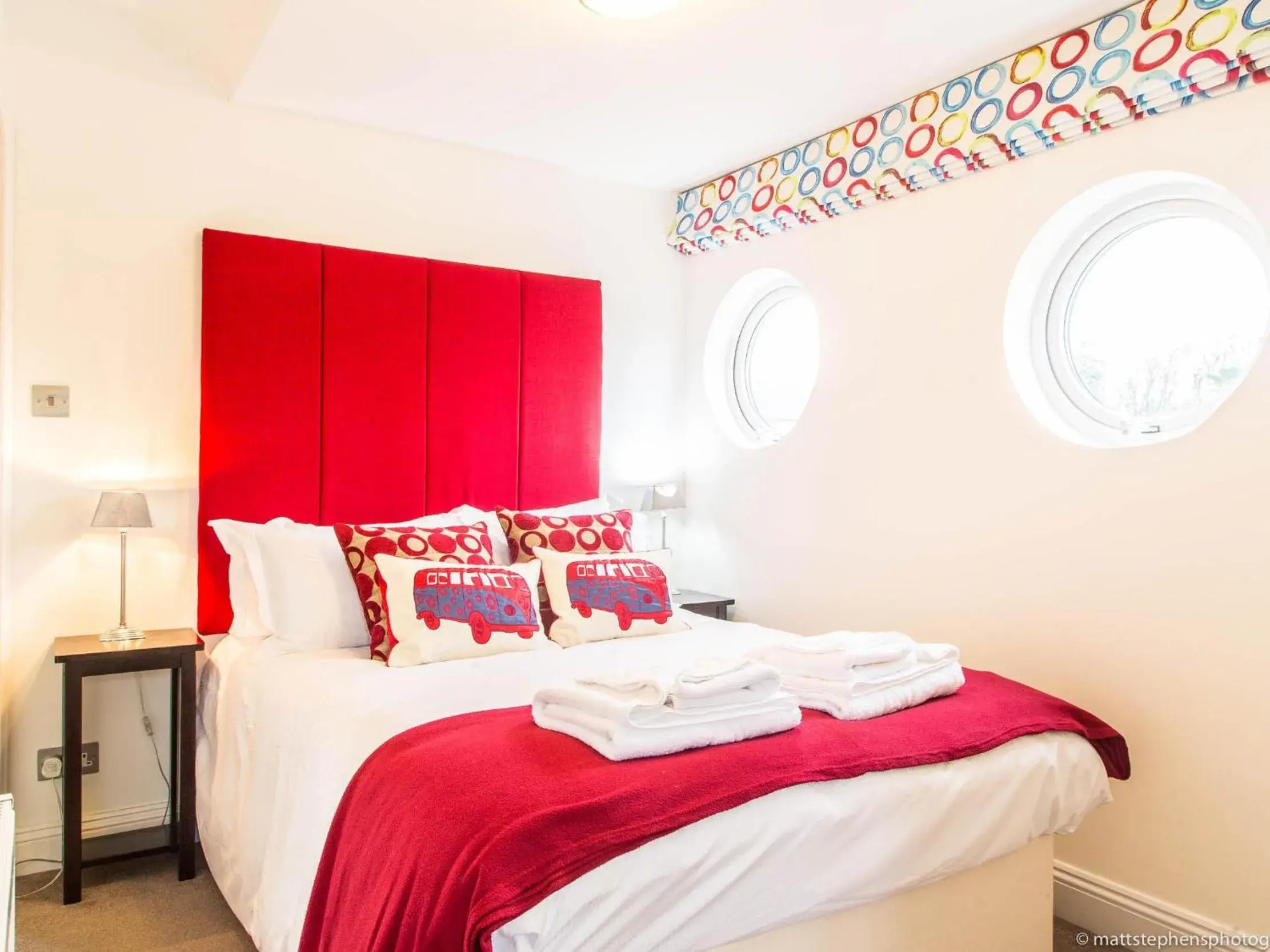 Bedroom, Bed in Alum Chine Beach House