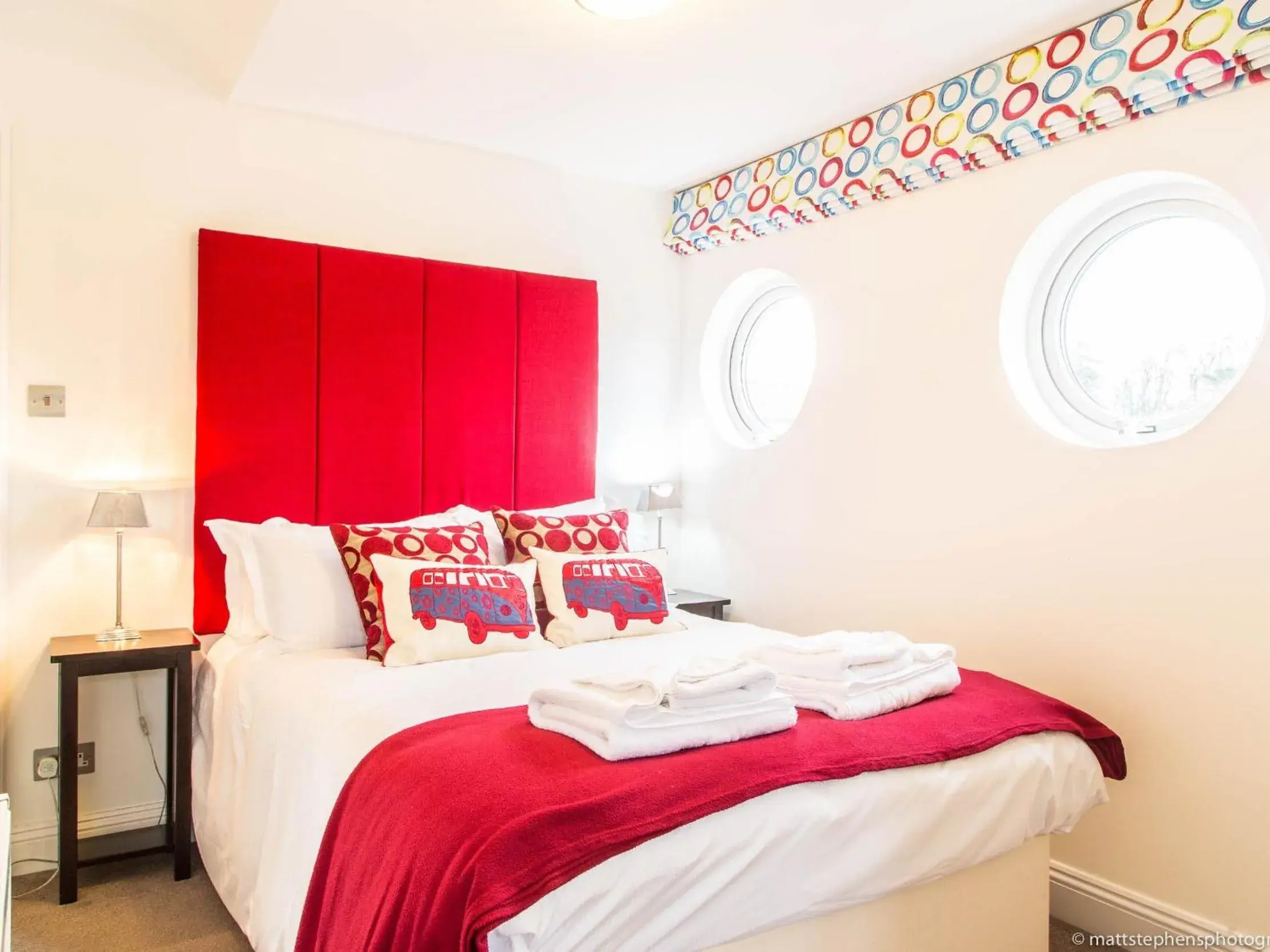 Bedroom, Bed in Alum Chine Beach House Bedroom, Bed in Alum Chine Beach House