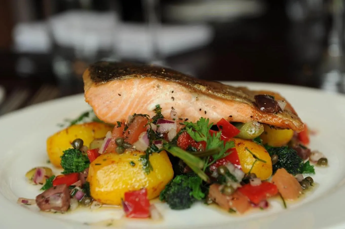 Food in Barnham Broom Hotel, Golf & Spa