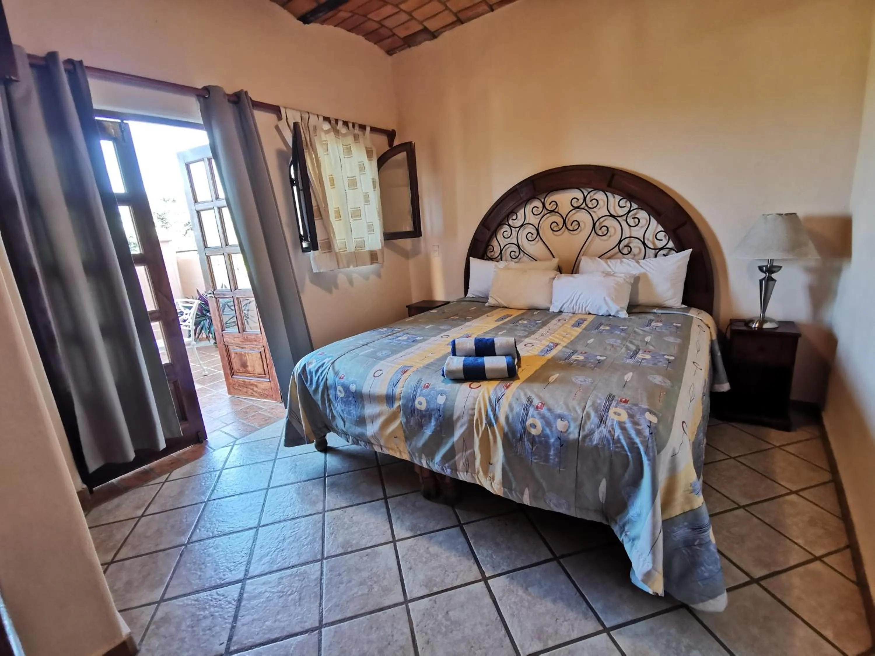 Bed in Villas Vista Suites Sayulita