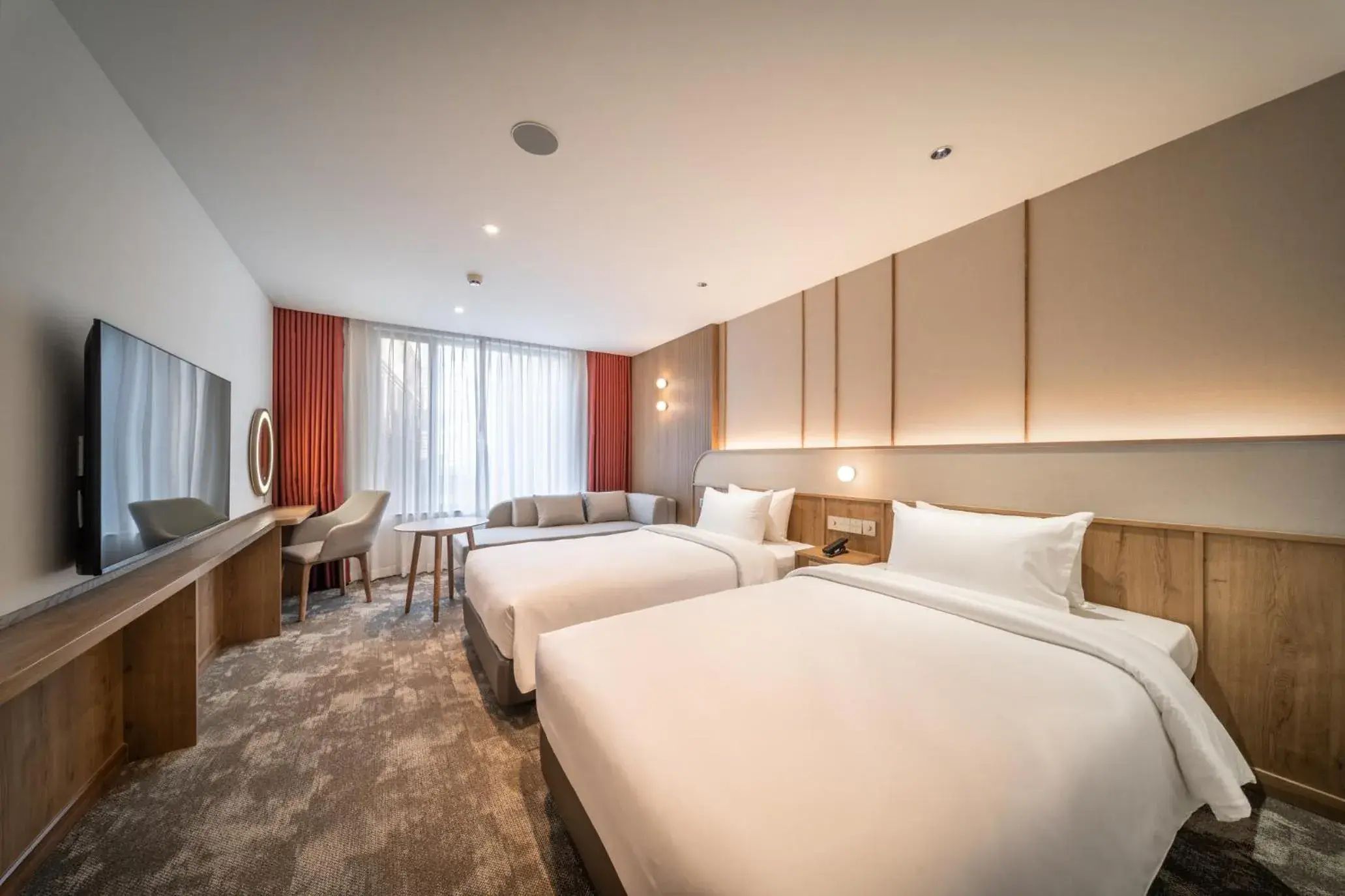 Bedroom, Bed in Sotetsu Grand Fresa Bangkok Bedroom, Bed in Sotetsu Grand Fresa Bangkok