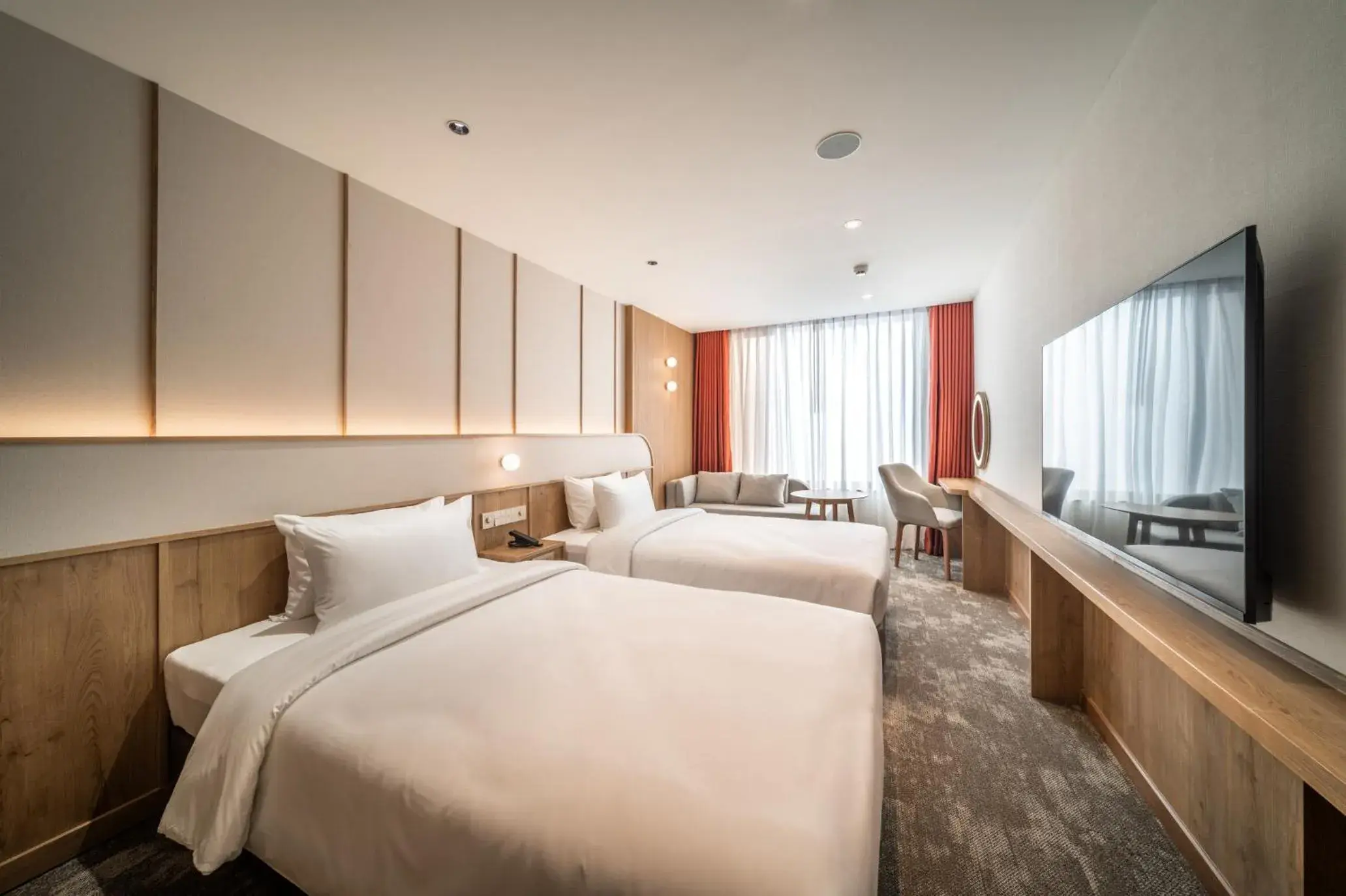 Bedroom, Bed in Sotetsu Grand Fresa Bangkok Bedroom, Bed in Sotetsu Grand Fresa Bangkok