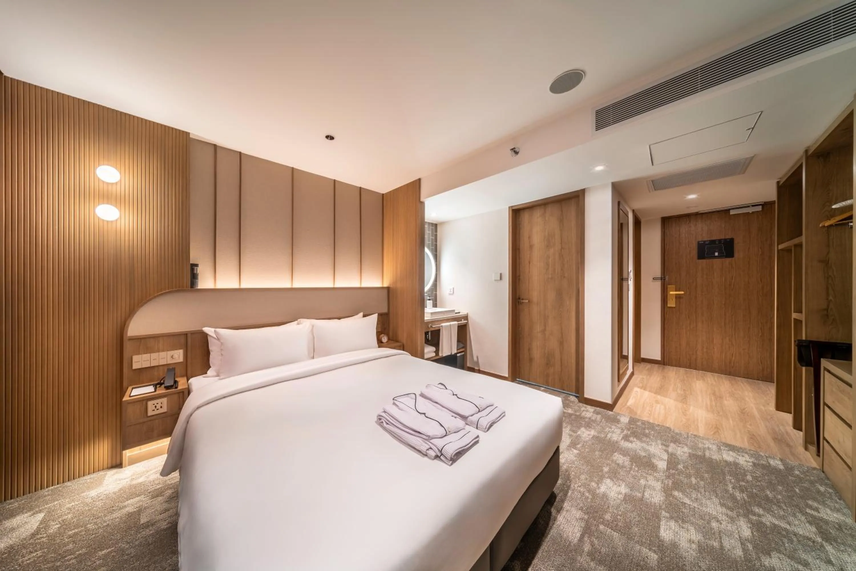 Bed in Sotetsu Grand Fresa Bangkok