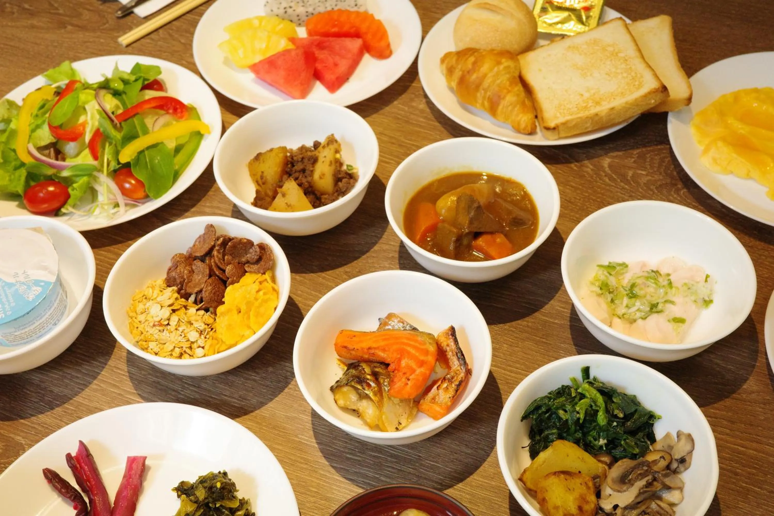 Breakfast in Sotetsu Grand Fresa Bangkok