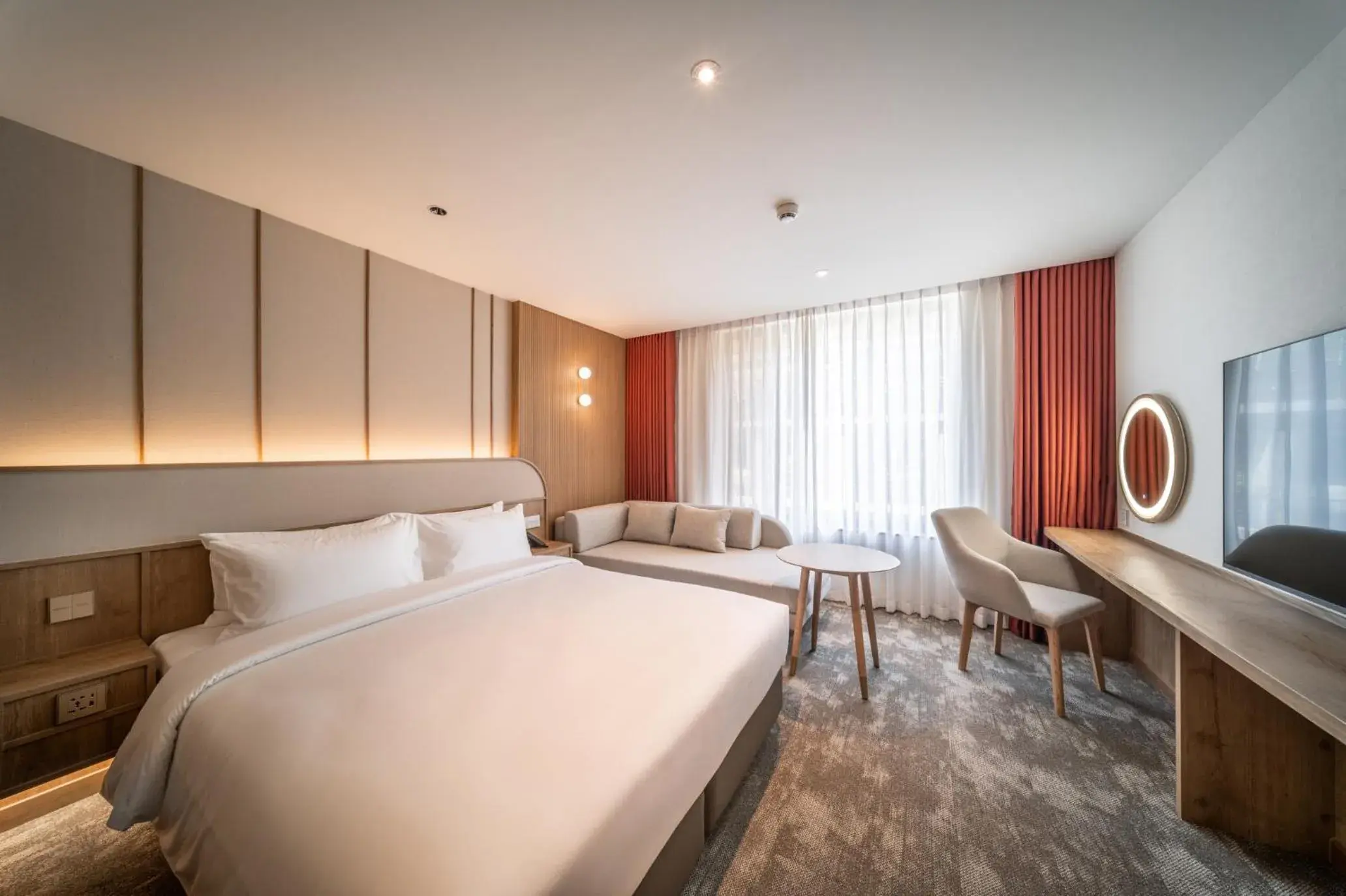 Bedroom, Bed in Sotetsu Grand Fresa Bangkok Bedroom, Bed in Sotetsu Grand Fresa Bangkok