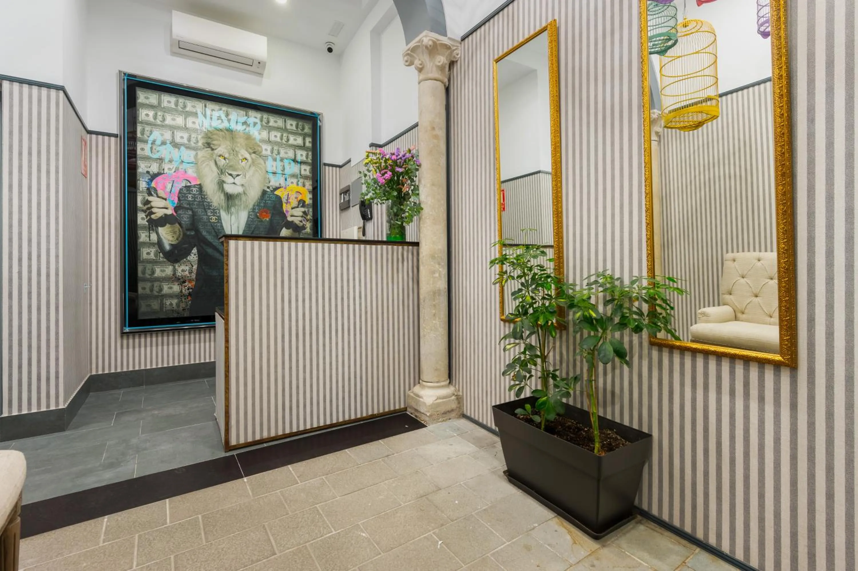 Lobby or reception in Posada de los Venerables